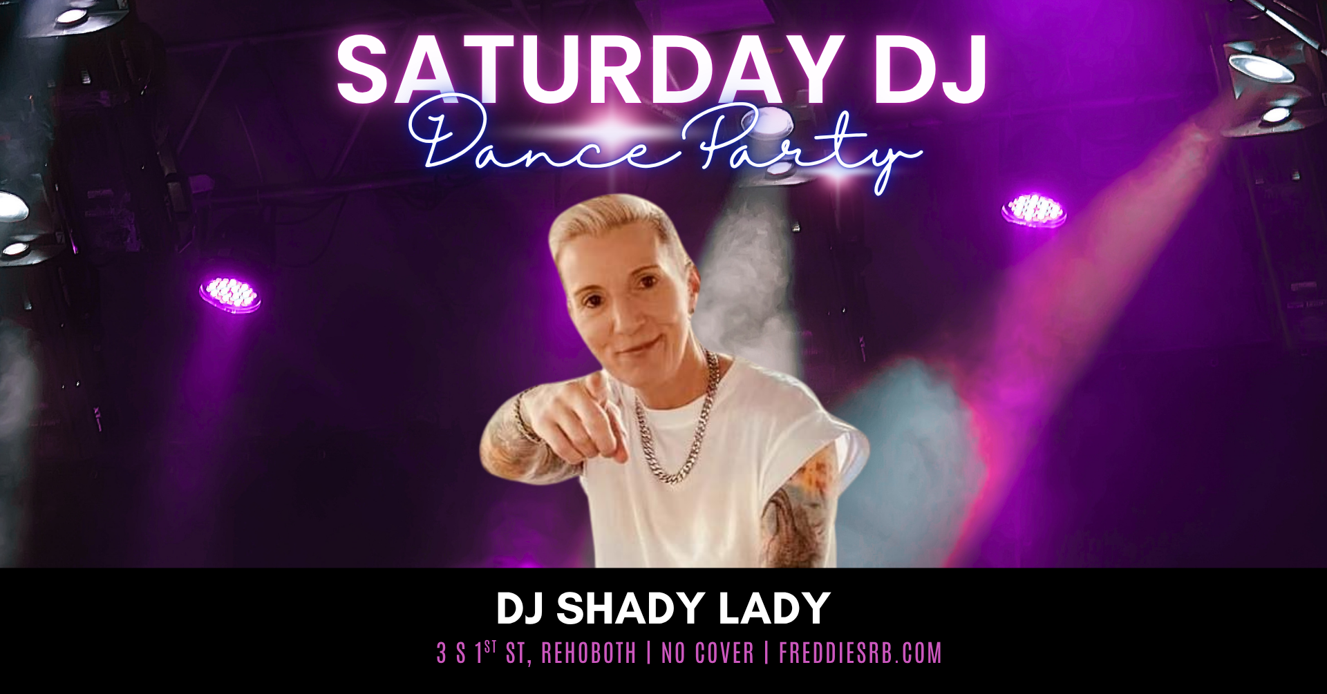 Saturday Tea Dance with DJ Shady Lady!