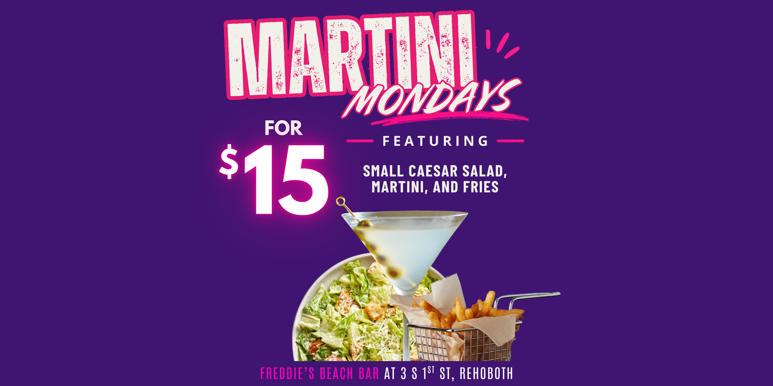 Martini Mondays - A Stiff One &amp; a Caesar for $15