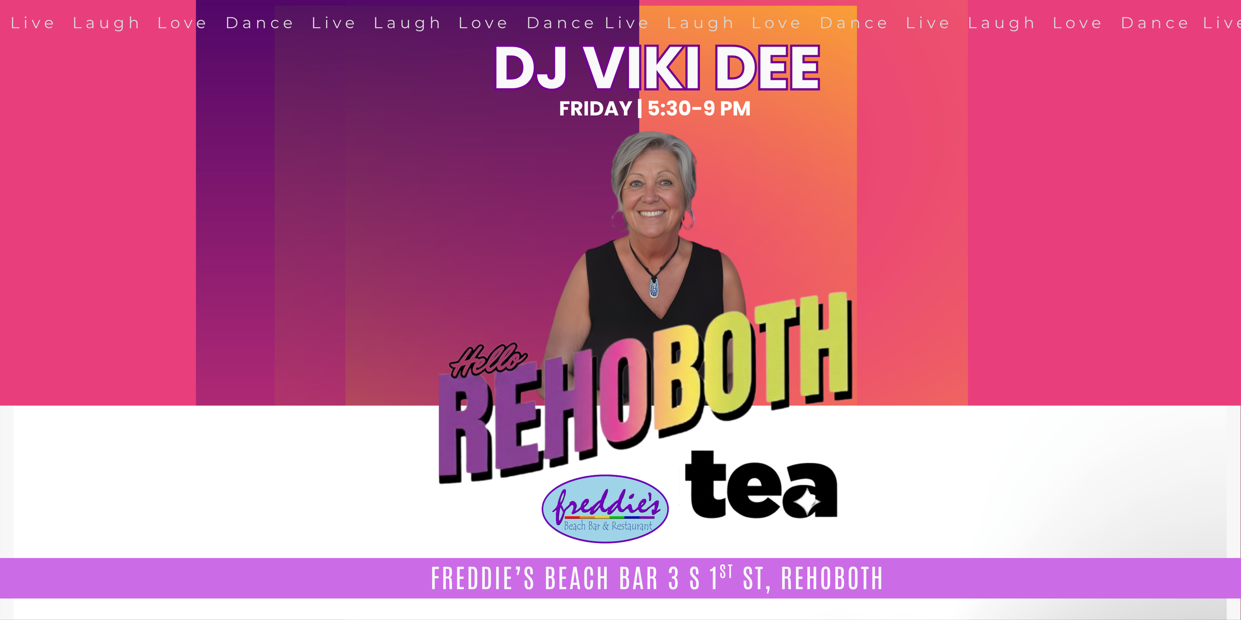 Freddie's Tea Dance With DJ Viki Dee 