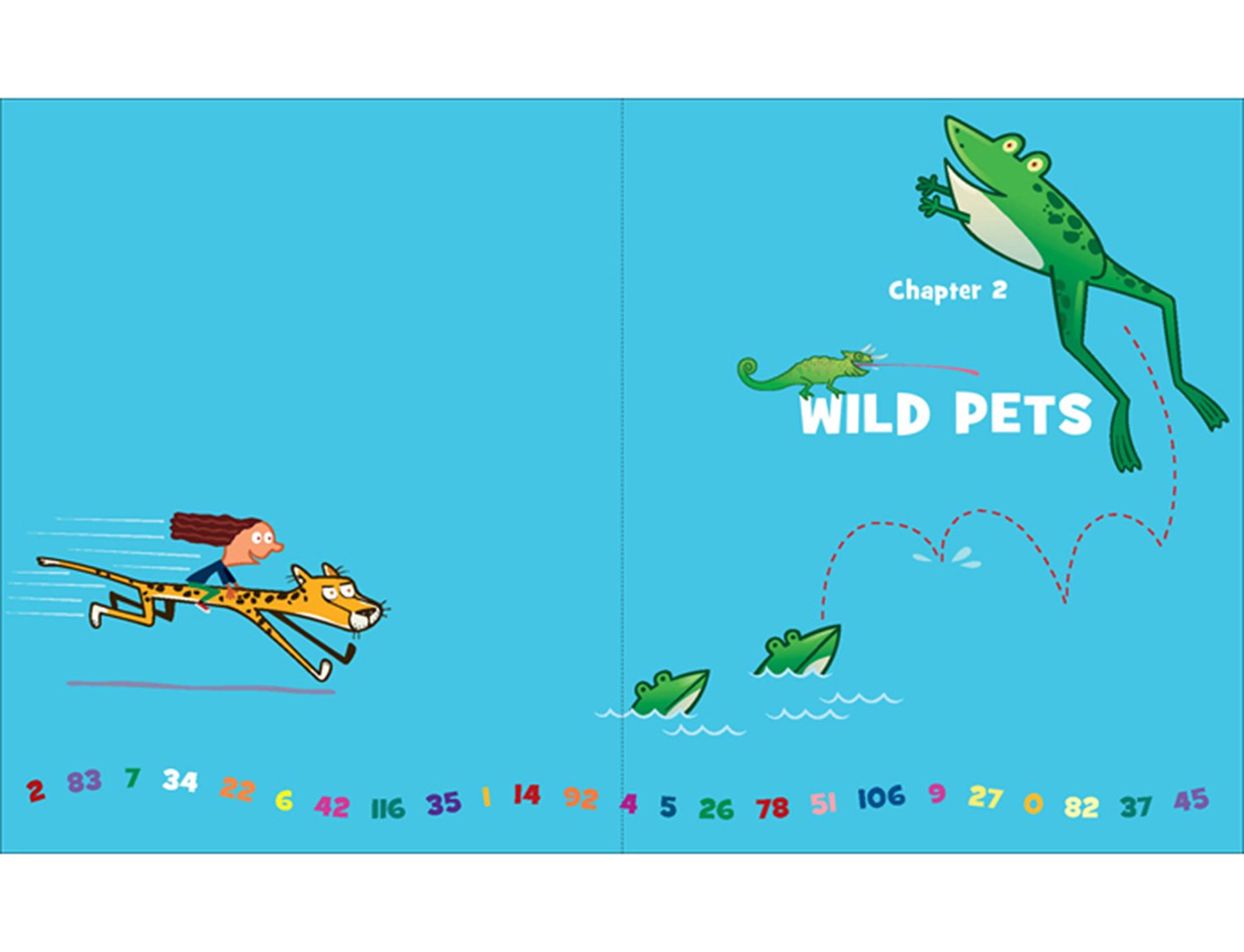 Math picture book design layout