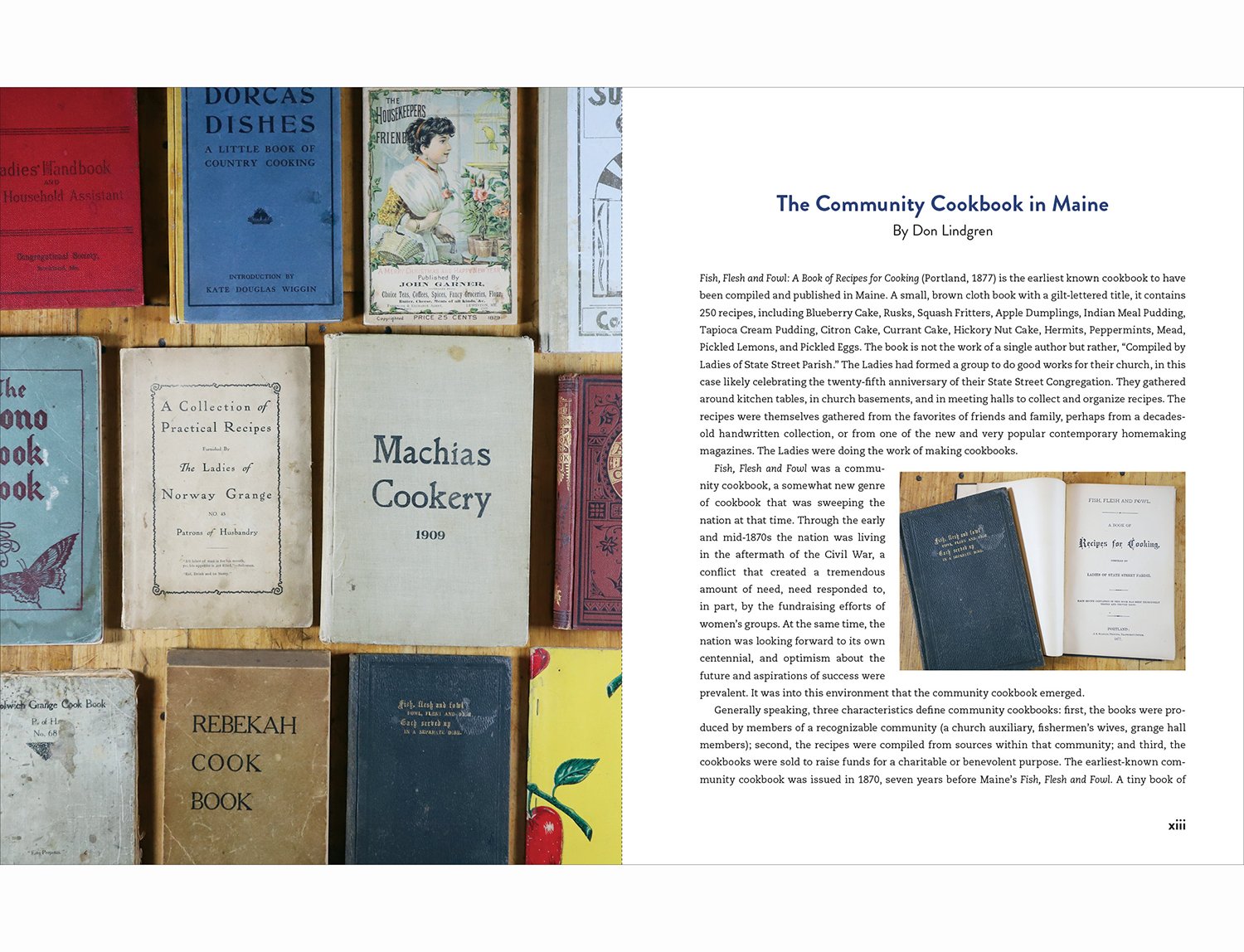 Cookbook interior design