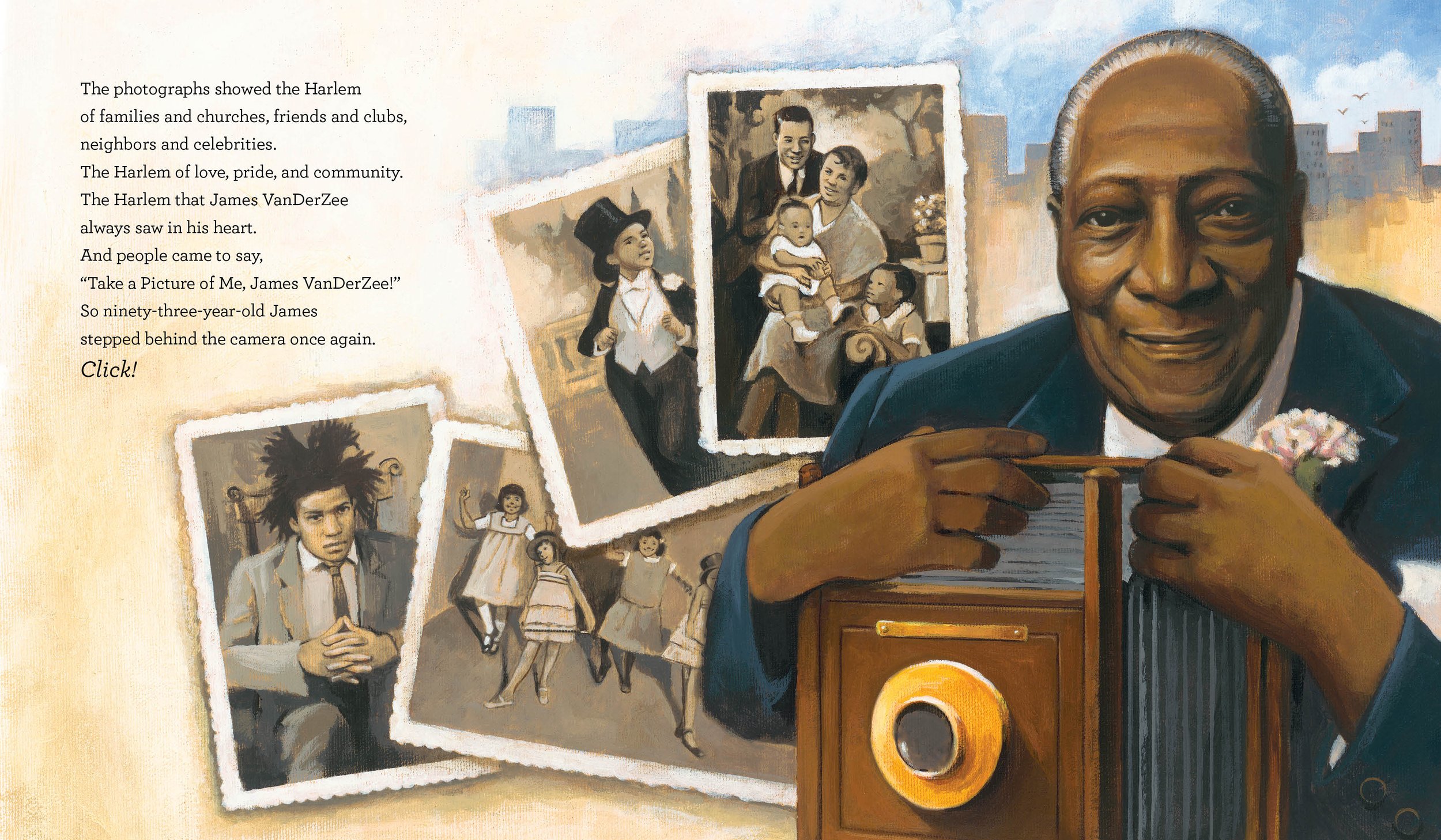 James VanDerZee picture book interior design