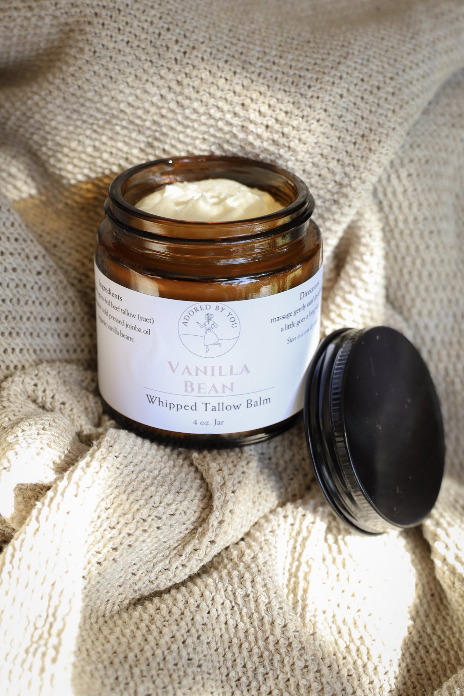 Vanilla Bean Whipped Tallow