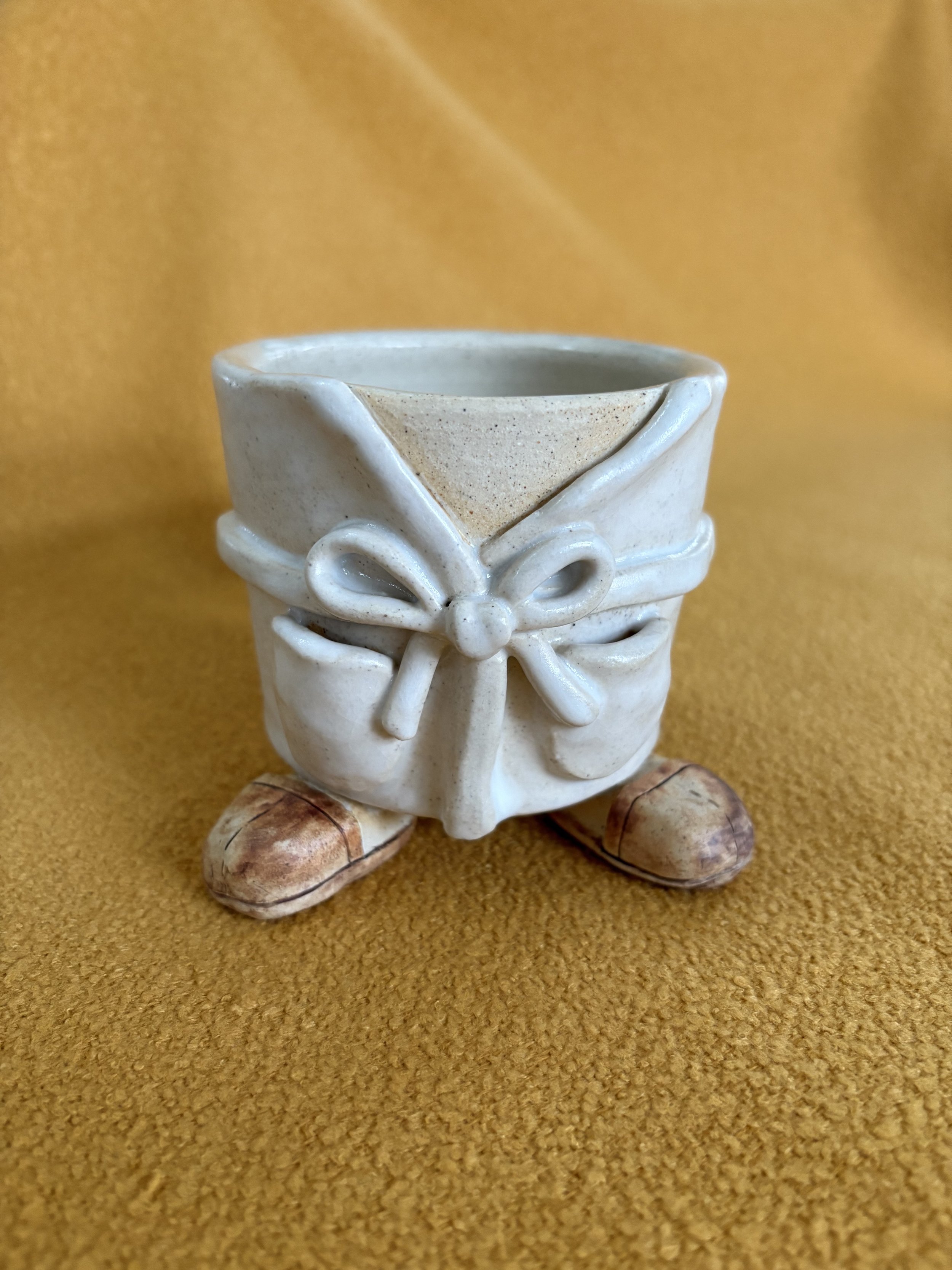 Robe and Brown Slippers Mug