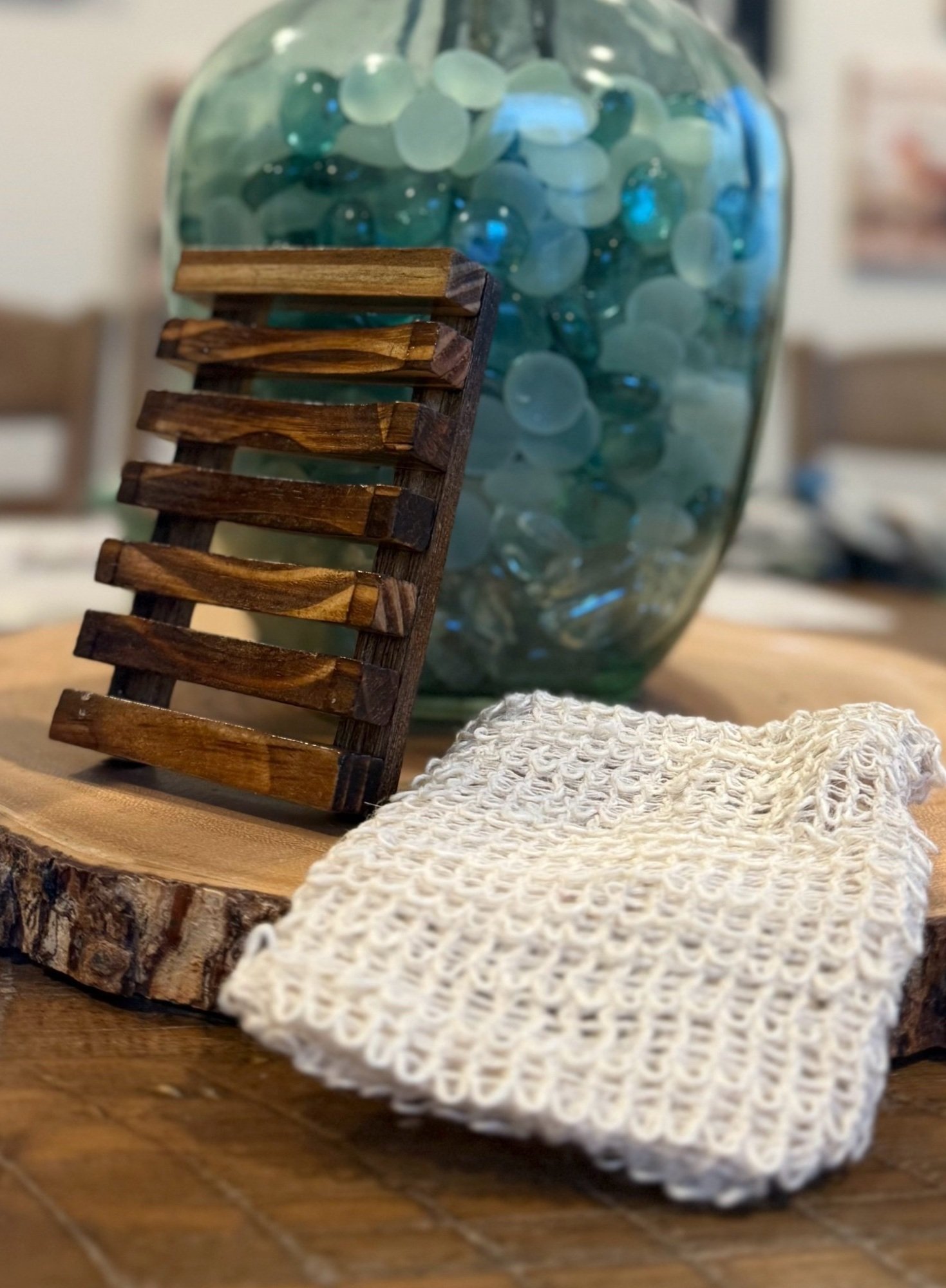 Soap Saver and Exfoliating Soap Pouch