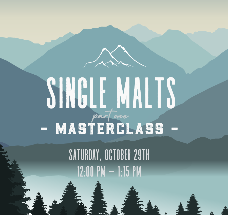Masterclass 1: Single Malt Whisky