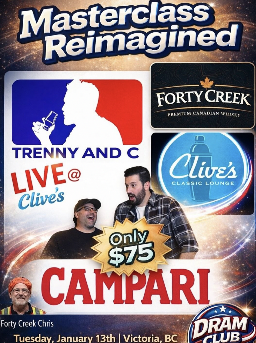 Forty Creek Event at Clive's with Trenny & C