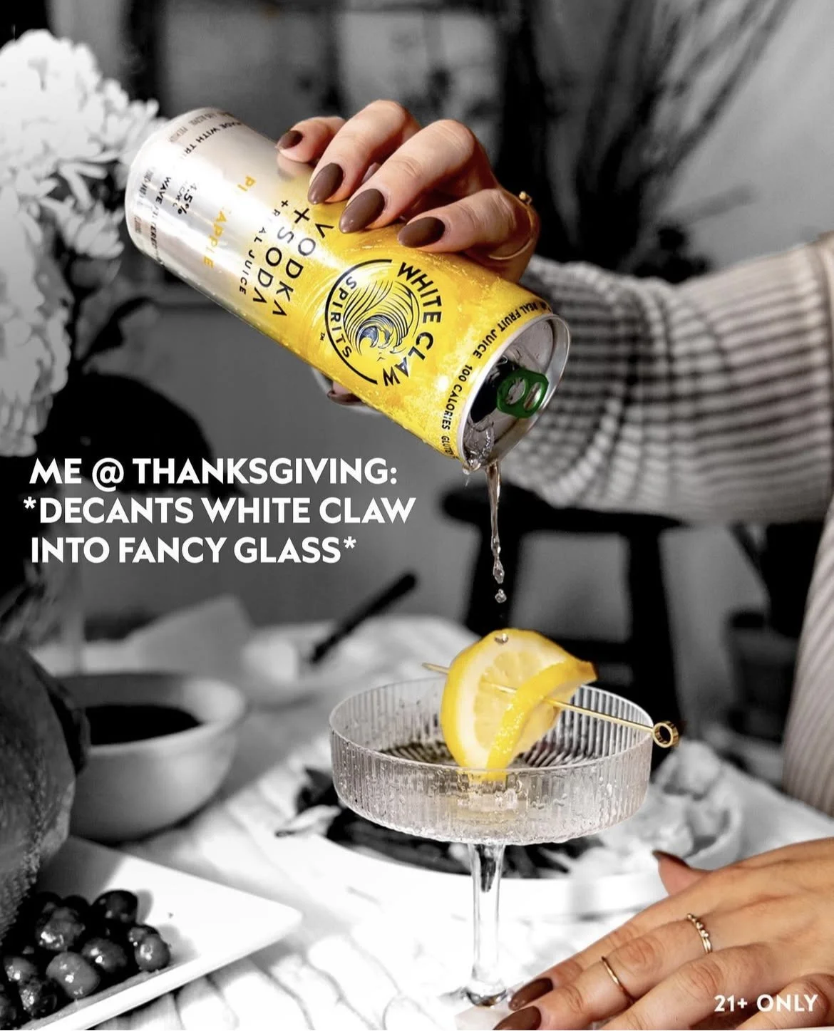 White Claw Friendsgiving Photoshoot (2025)