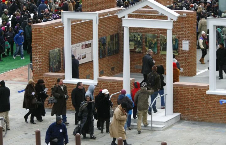 The removal of References to Slavery in Independence National Historical Park