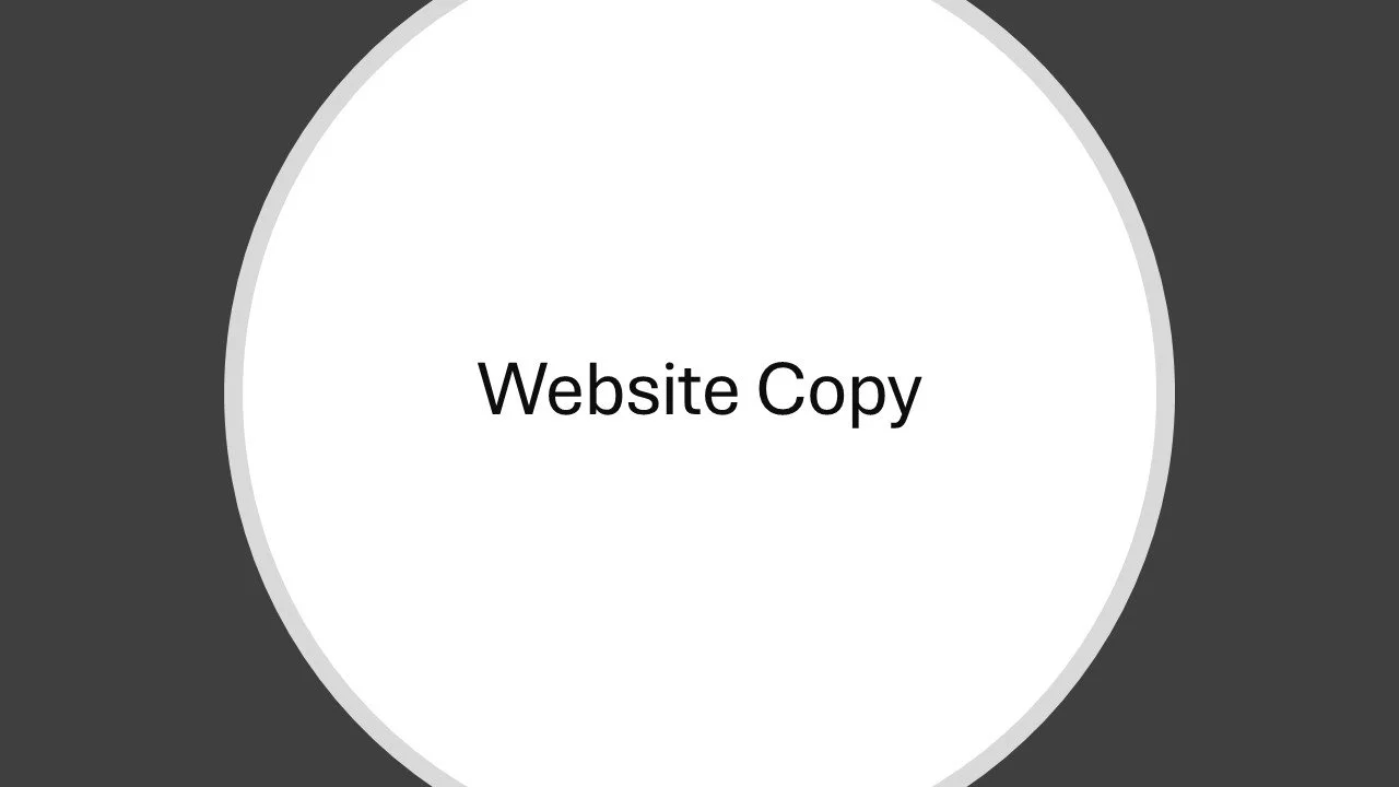 Homepages, landing pages, and web content