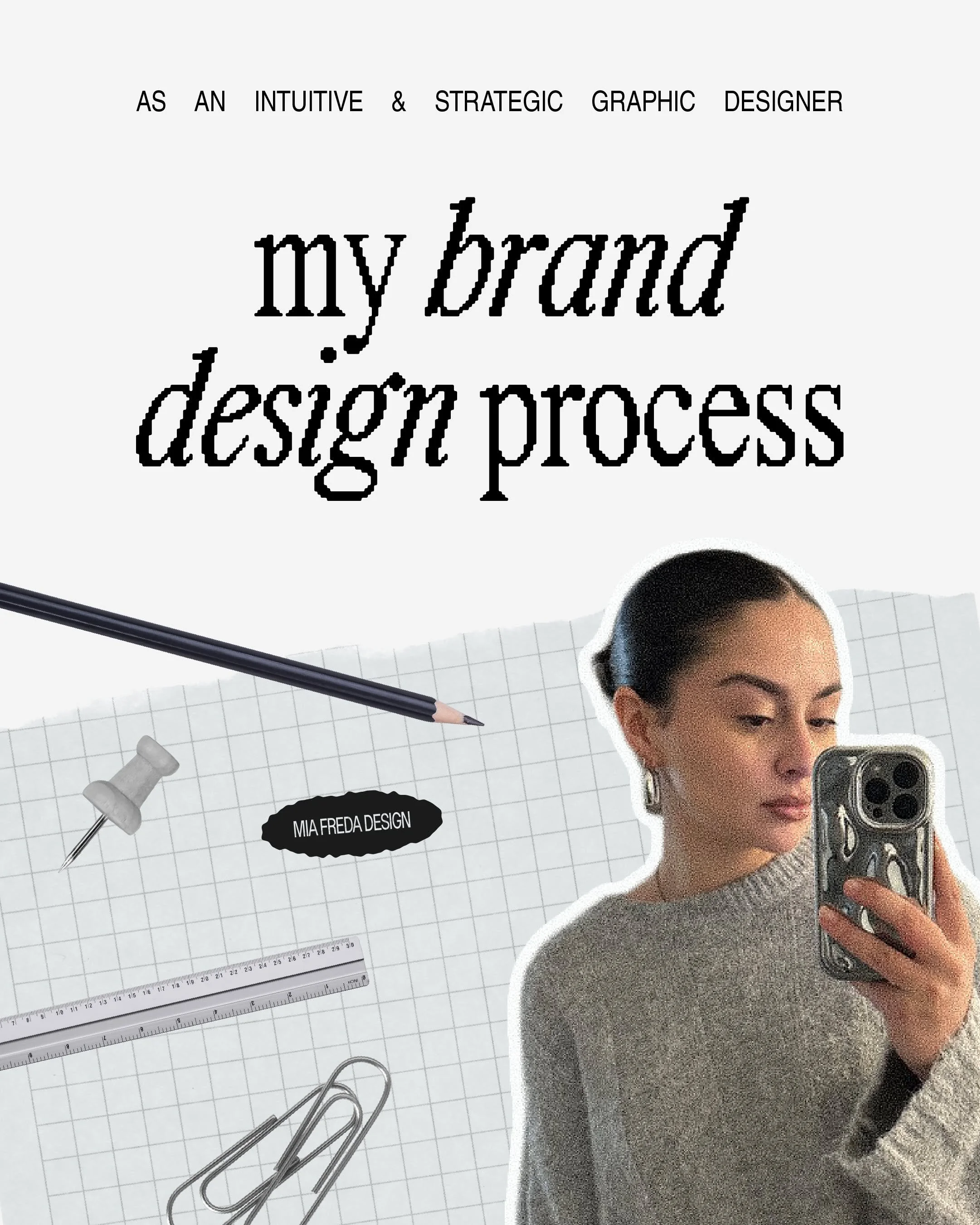 the inside scoop on what happens after you inquire with me for brand design 🔮

P.S. i currently have 2 branding spots left for summer 2026. is it time for your cult brand makeover? 👀

reach out at miafreda.com/contact

#branddesigner #logodesign