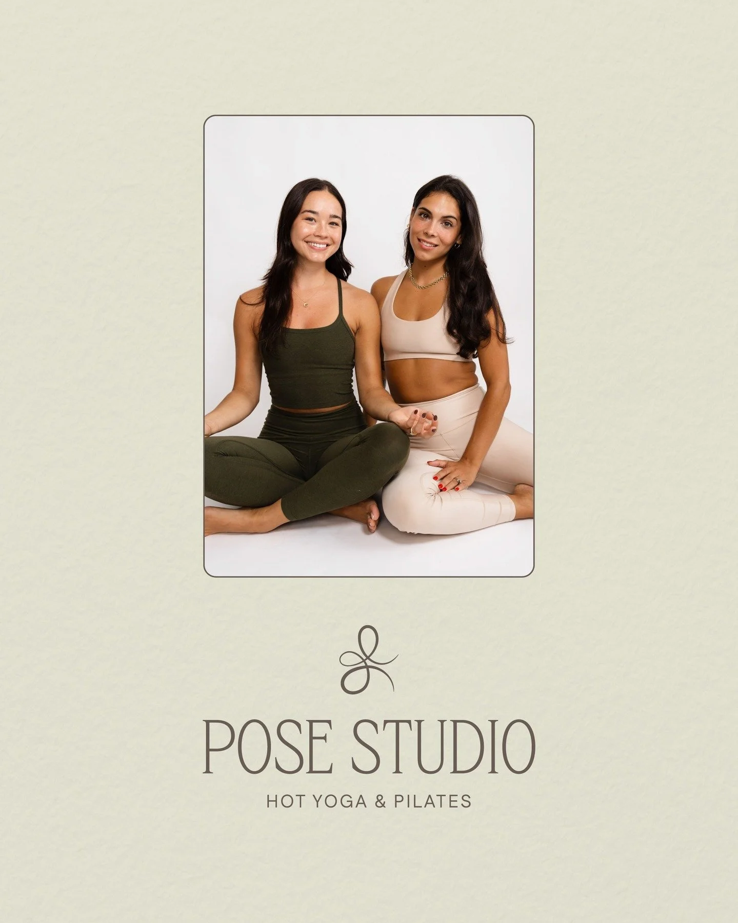 BRAND REVEAL: @posestudiohotyoga 🧘🏻&zwj;♀️🌱🕯️

DELIVERABLES: logos, type suite, color palette, patterns, social posts 

dana and alyssa (both of whom i&rsquo;ve known since elementary school 🤯) came to me with a vision for their pilates and hot 