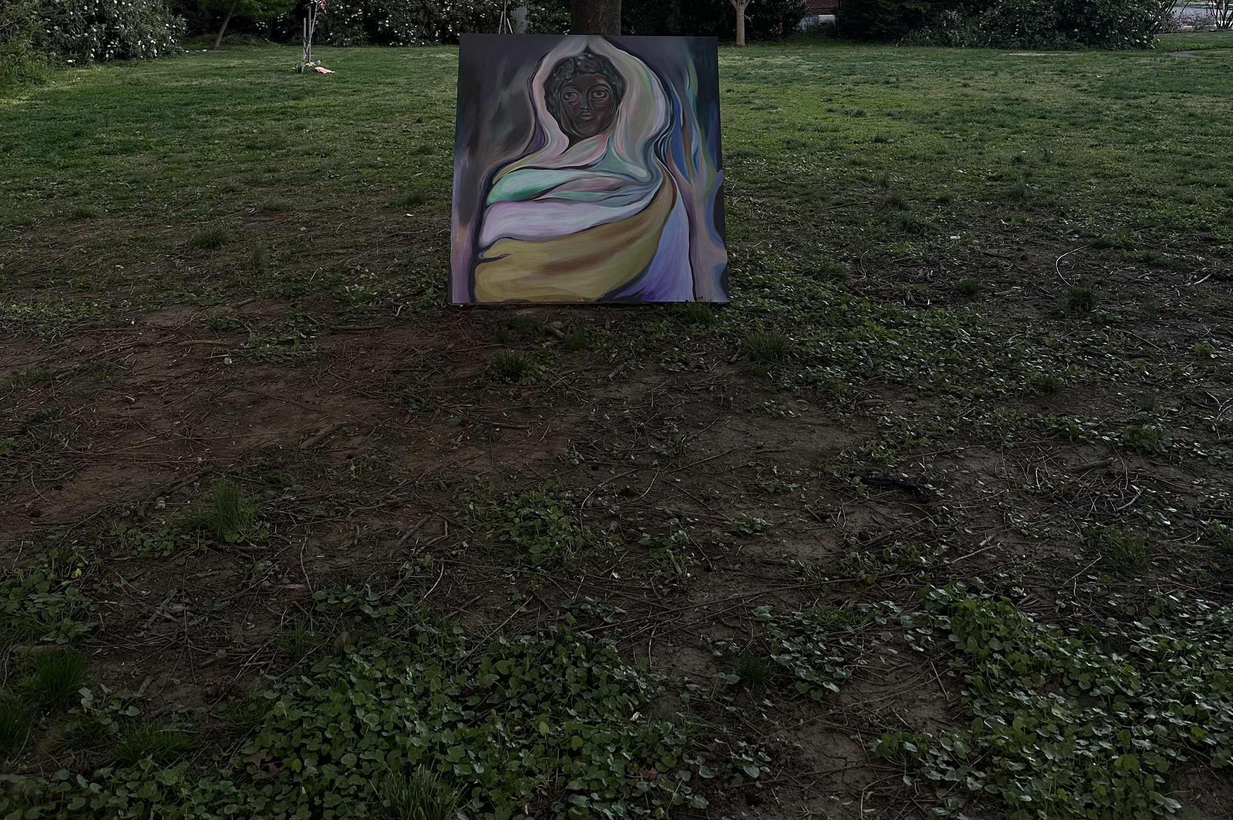 "Birth of", Acrylic on Canvas 2026