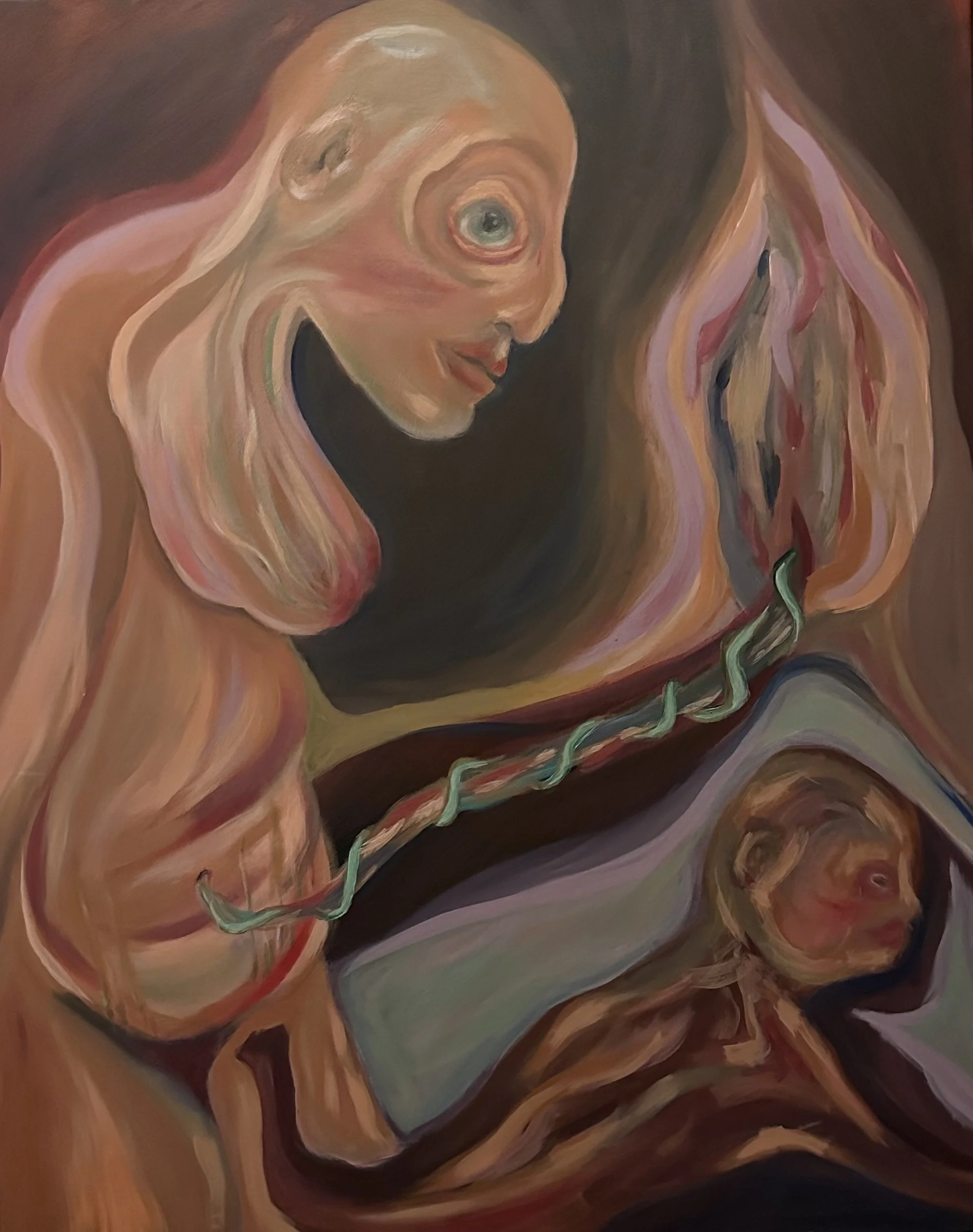The Will To Change, 2026 Acrylic on Canvas