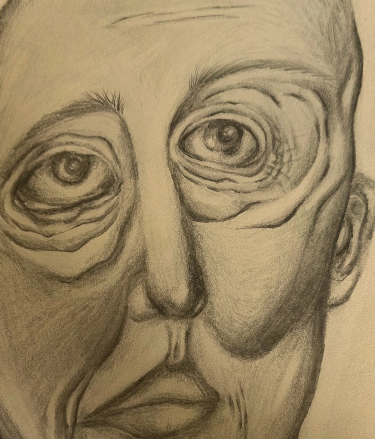 Self, 2026 Pencil on Paper