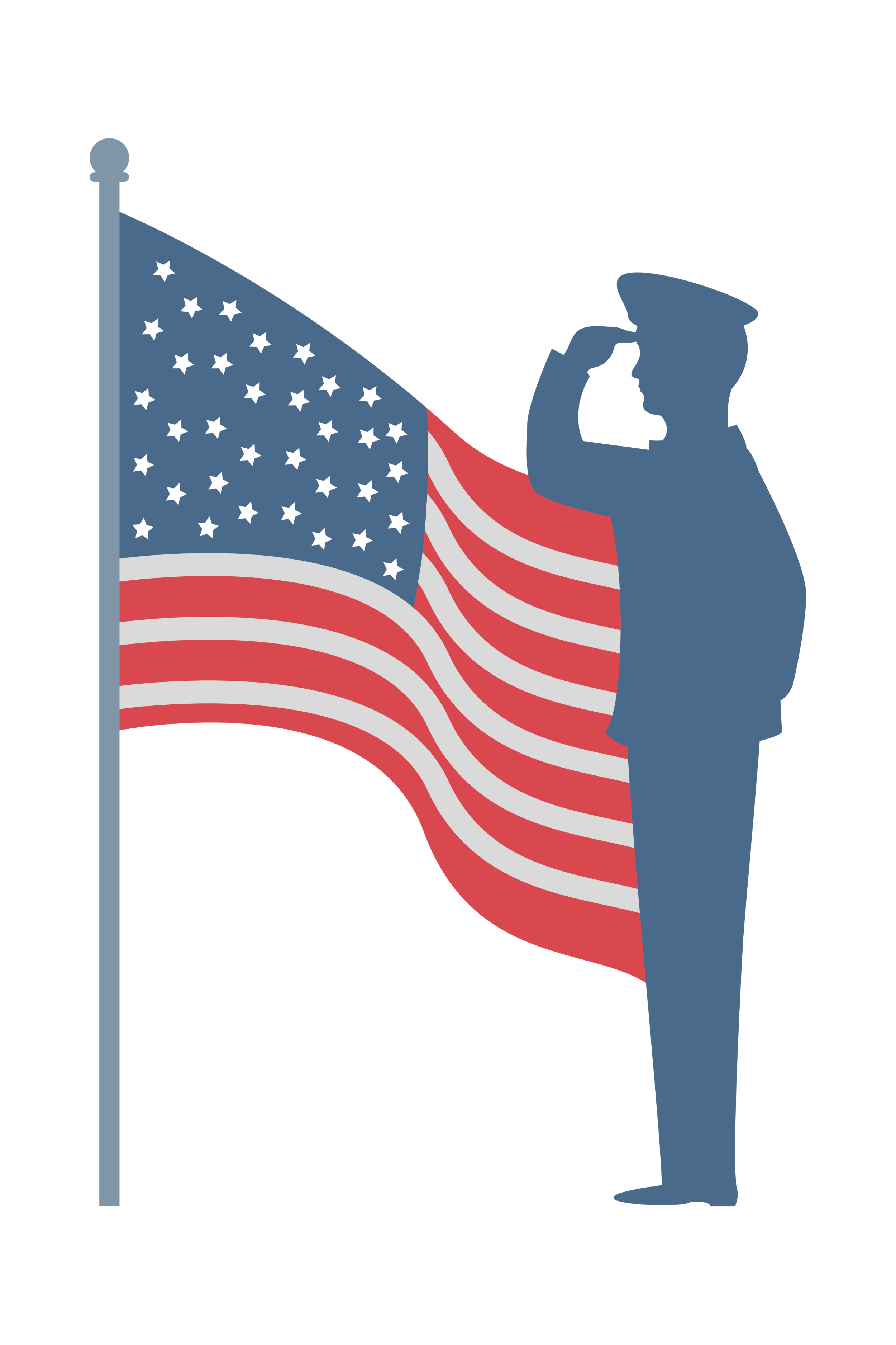 Geometric drawing of an outline square with sections divided by vertical, horizontal, and half circle lines.