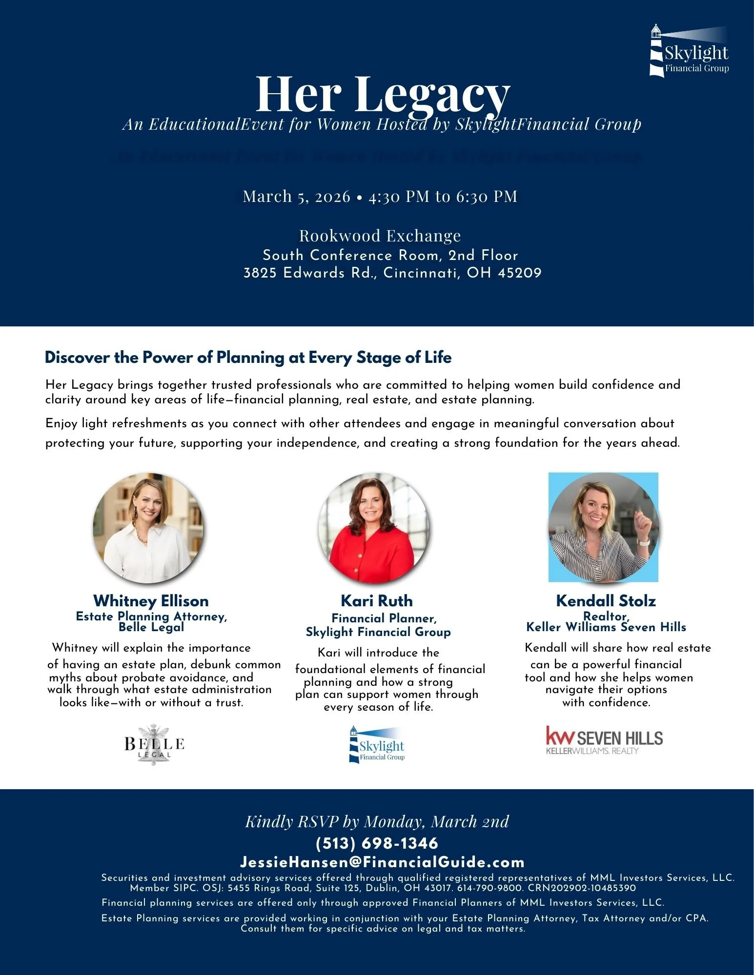 Her Legacy: Planning with Confidence at Every Stage of Life