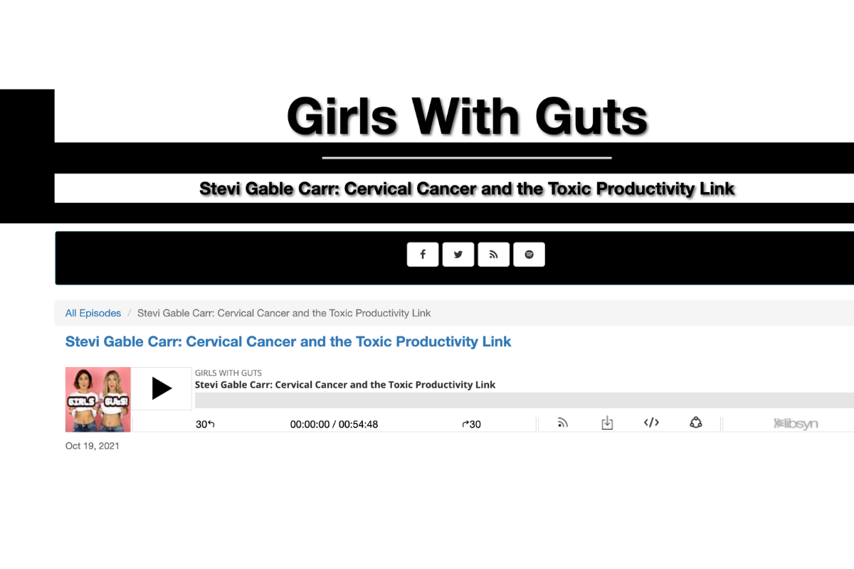 Stevi Gable Carr: Cervical Cancer and Toxic Productivity 