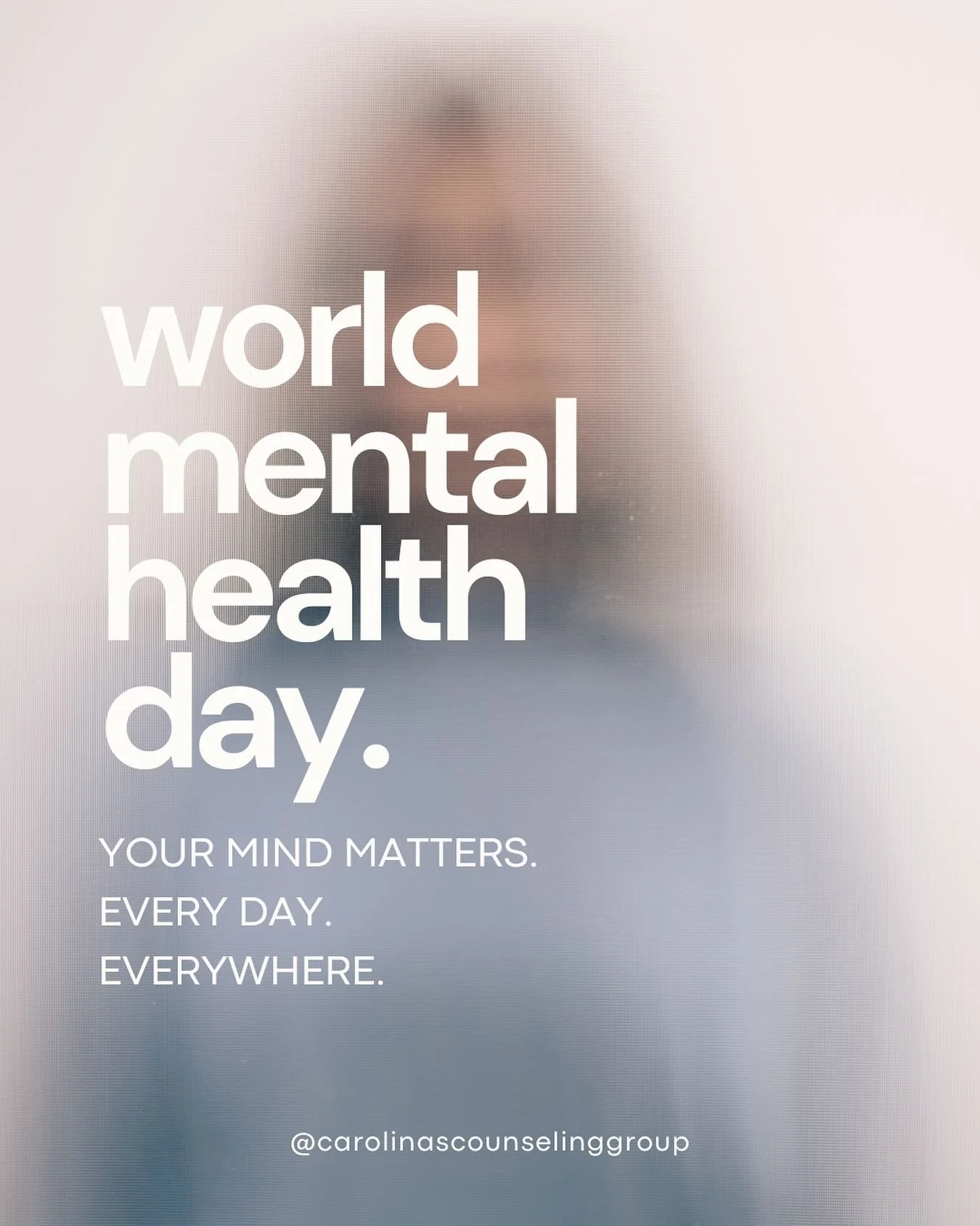 Today is World Mental Health Day &mdash; a reminder that your mind deserves care, attention, and compassion just as much as your body does. 🌿
 Whether you&rsquo;re thriving, struggling, or somewhere in between, your mental health matters every singl