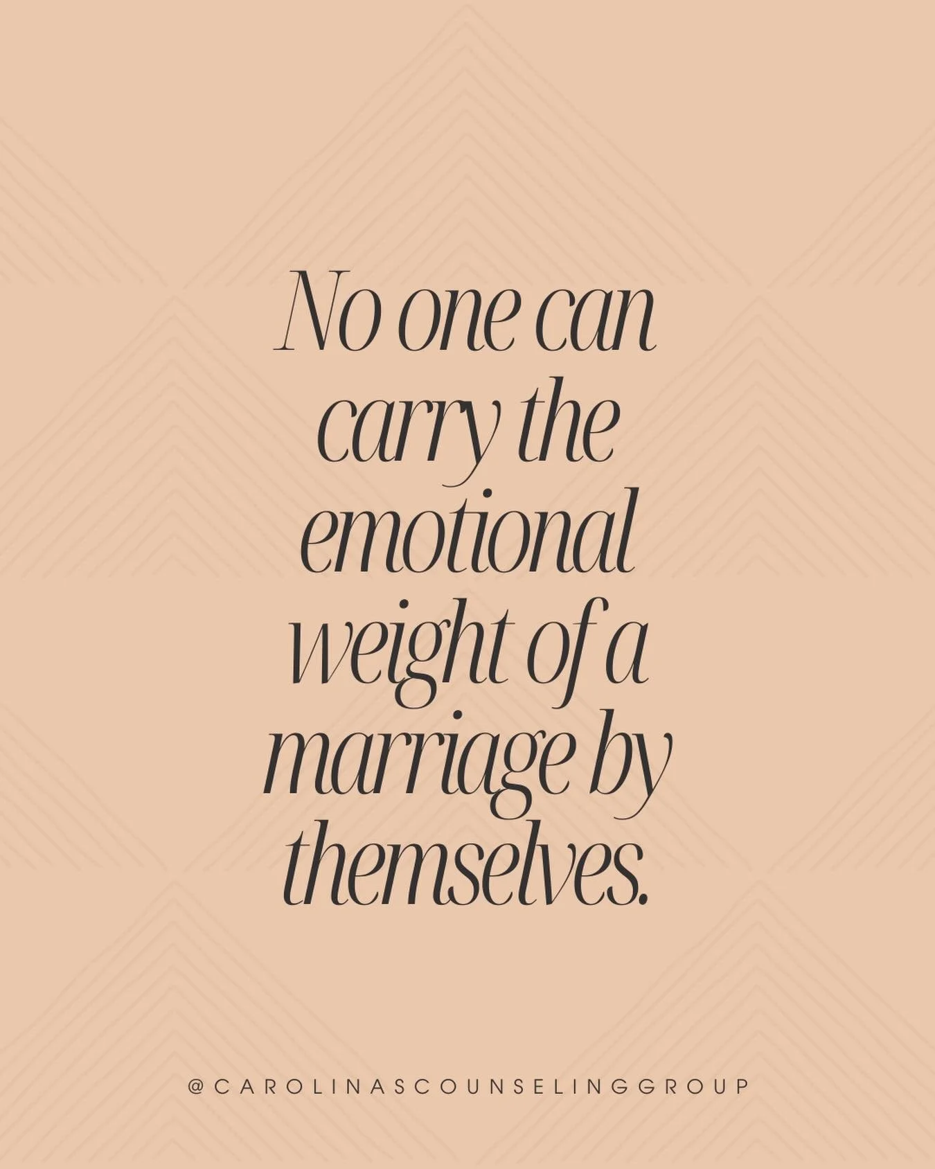 No one can carry the emotional weight of a marriage by themselves. When one partner becomes the &ldquo;emotional backbone&rdquo; of the relationship, burnout is inevitable. If you&rsquo;re feeling exhausted, unseen, or disconnected&mdash;you&rsquo;re