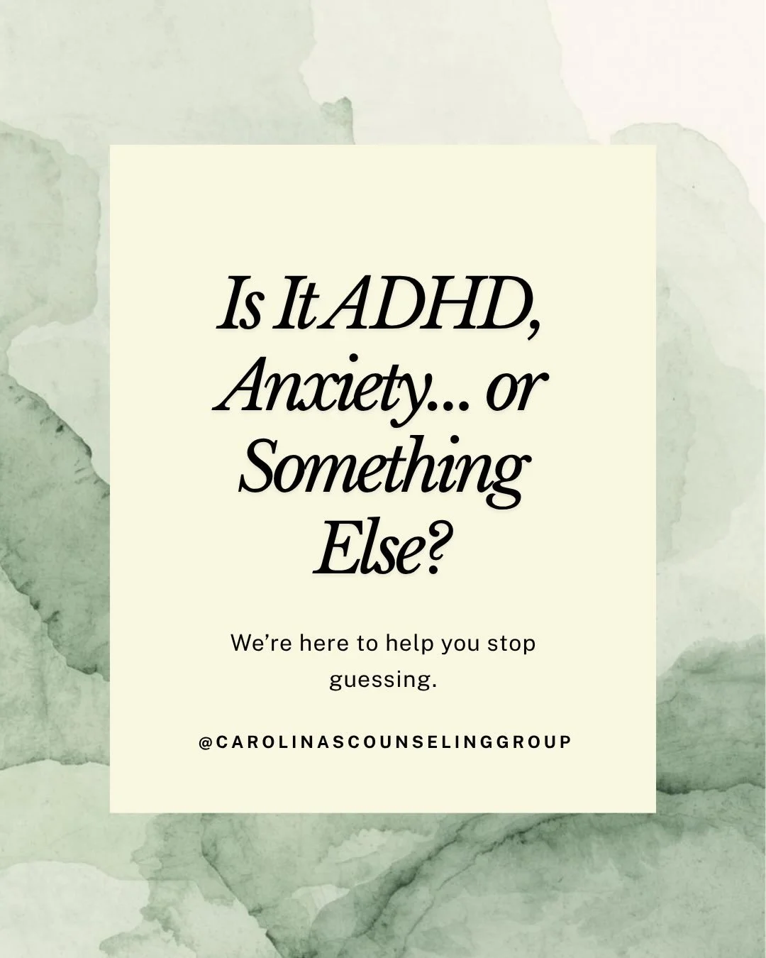 A lot of people spend years trying to figure out what&rsquo;s going on&mdash; Googling, second-guessing, and trying to make pieces fit.

At a certain point, guessing just gets exhausting.
Psychological testing can give you the clarity you&rsquo;ve be