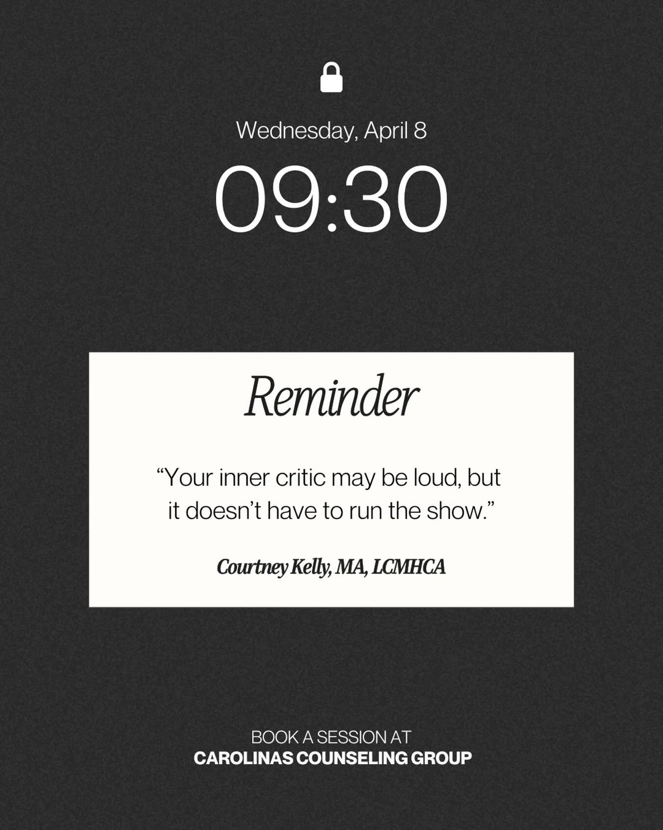Ever feel stuck in a loop of &ldquo;what if&hellip;&rdquo; thoughts that just won&rsquo;t quit? 
Or like your inner critic has way too much to say?

You&rsquo;re not alone&mdash;and you don&rsquo;t have to keep living like that.

Courtney Kelly speci