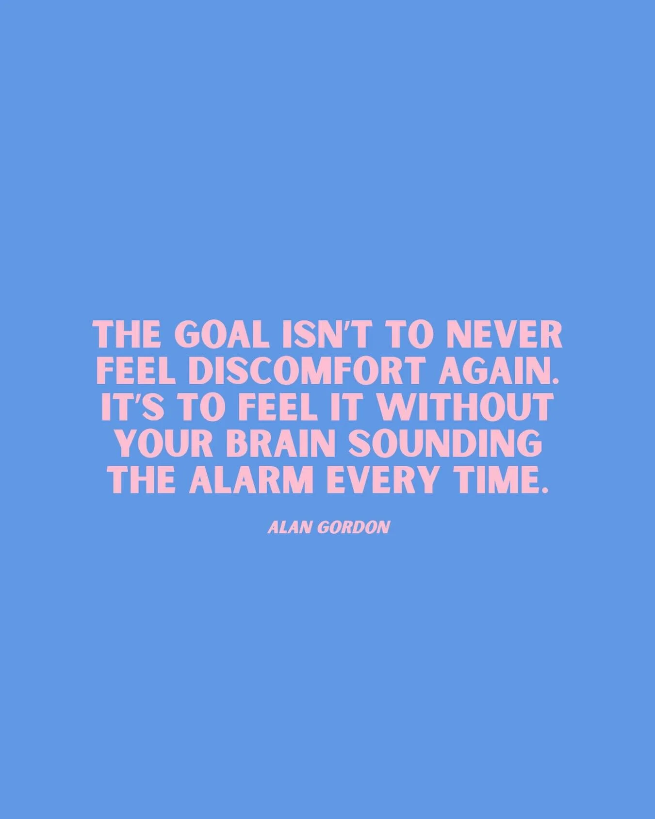 Growth isn&rsquo;t avoiding discomfort&mdash;it&rsquo;s learning to feel it without fear taking over. We love this reminder from @alantgordon!

Therapy helps you build that resilience. 🤍 DM to learn more.

#MentalHealth #Therapy #CharlotteNC #Anxiet