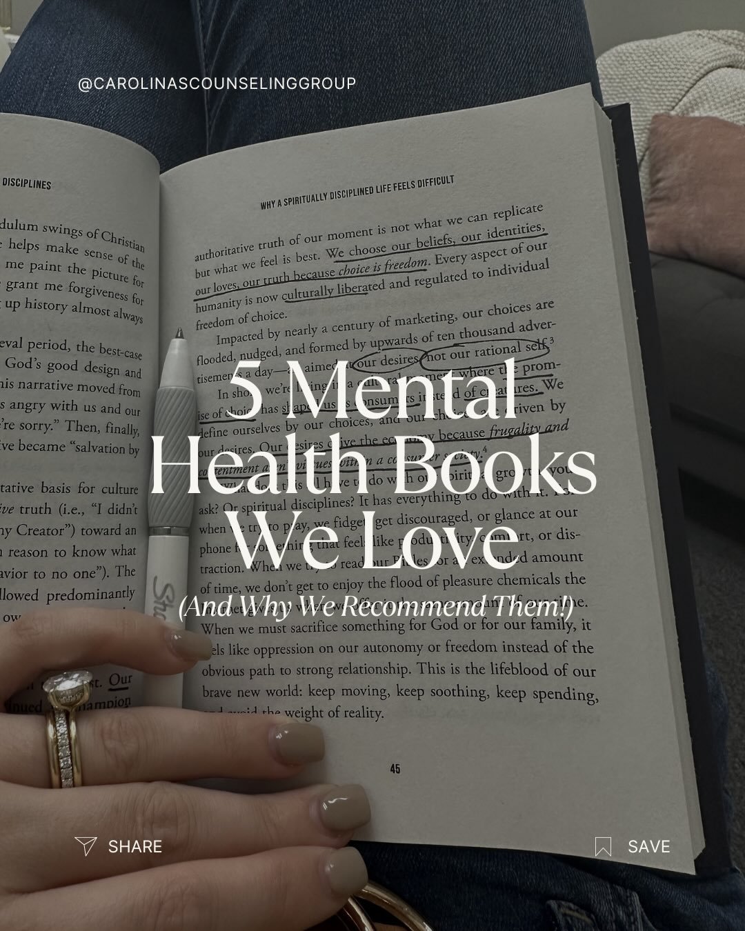 Not every mental health tool comes from therapy&mdash;sometimes it starts with a book that helps you see things differently.

These are a few of our favorites for understanding emotions, relationships, trauma, self-worth, and boundaries. Each one off