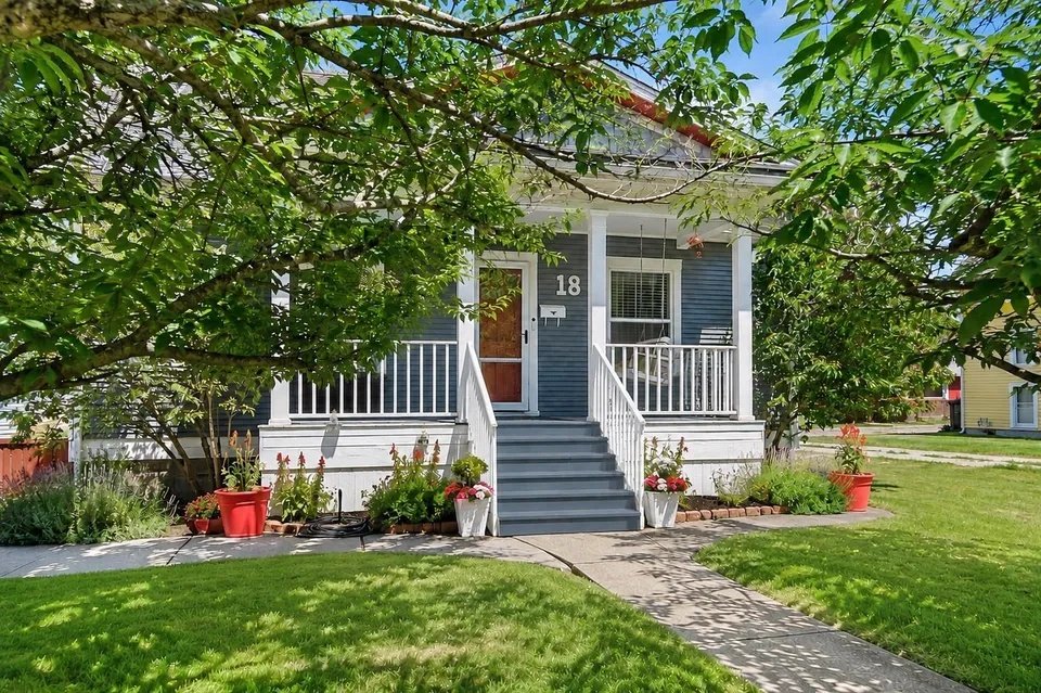 Exterior of 18 W 31st Ave on Spokane’s South Hill