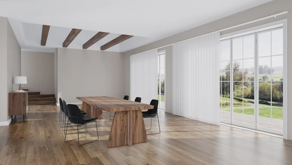 Vertical Blinds on Patio Doors