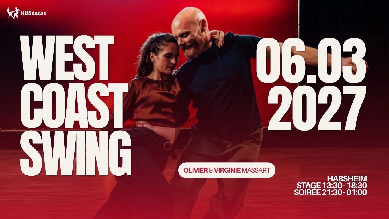 Evènement à venir Stage de West Coast Swing