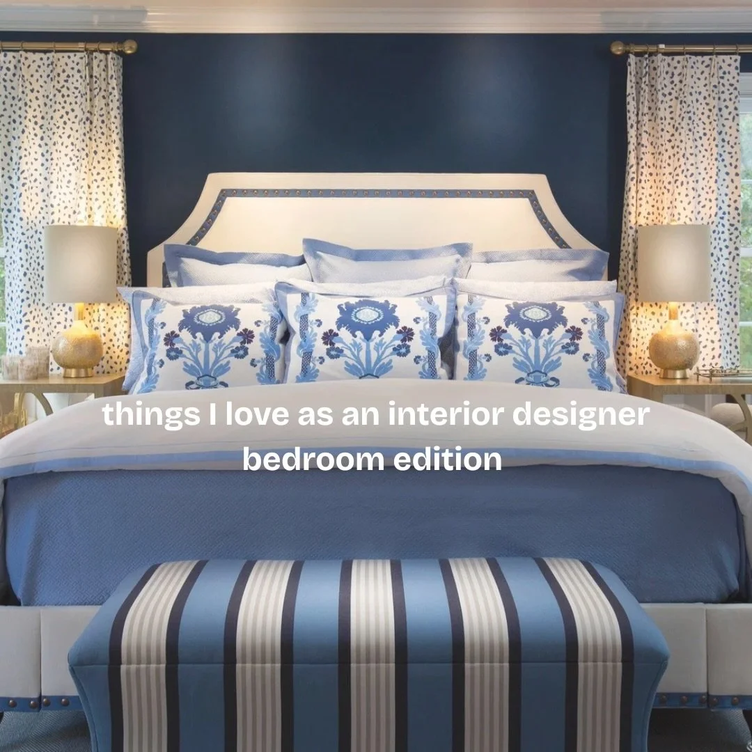 Things I love as an interior designer bedding edition ✨