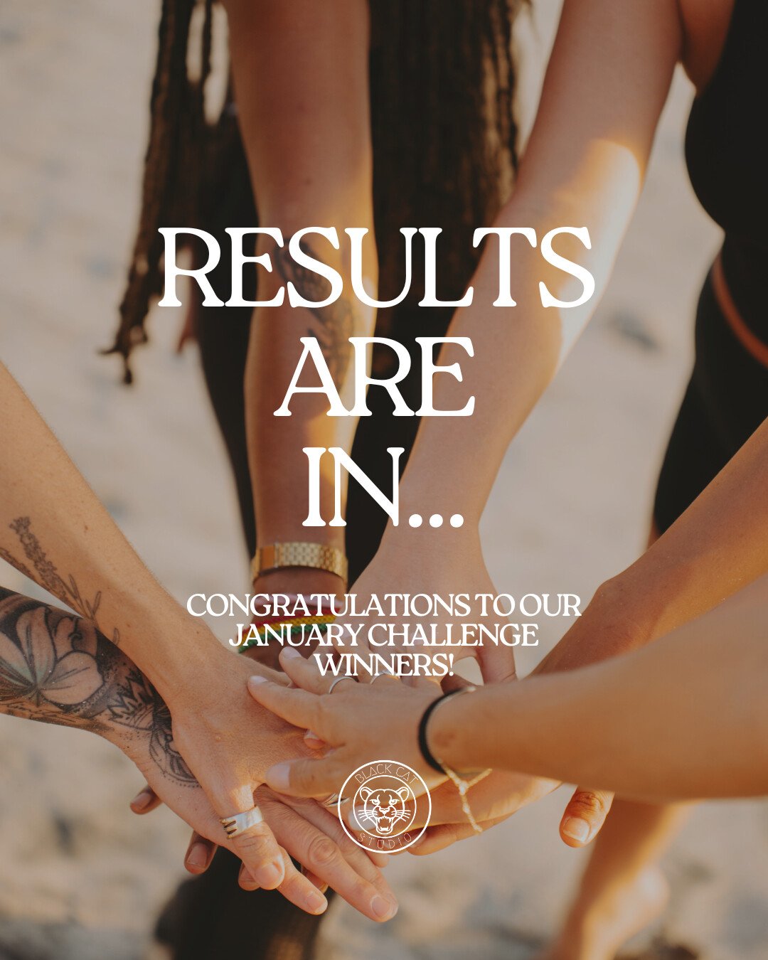 What a challenging month (see what we did there).
30 days and you all showed up for it.

Whether you hit 30 or hit 10, you did something most people only talk about when January rolls around. You actually followed through.

Congratulations to our fir