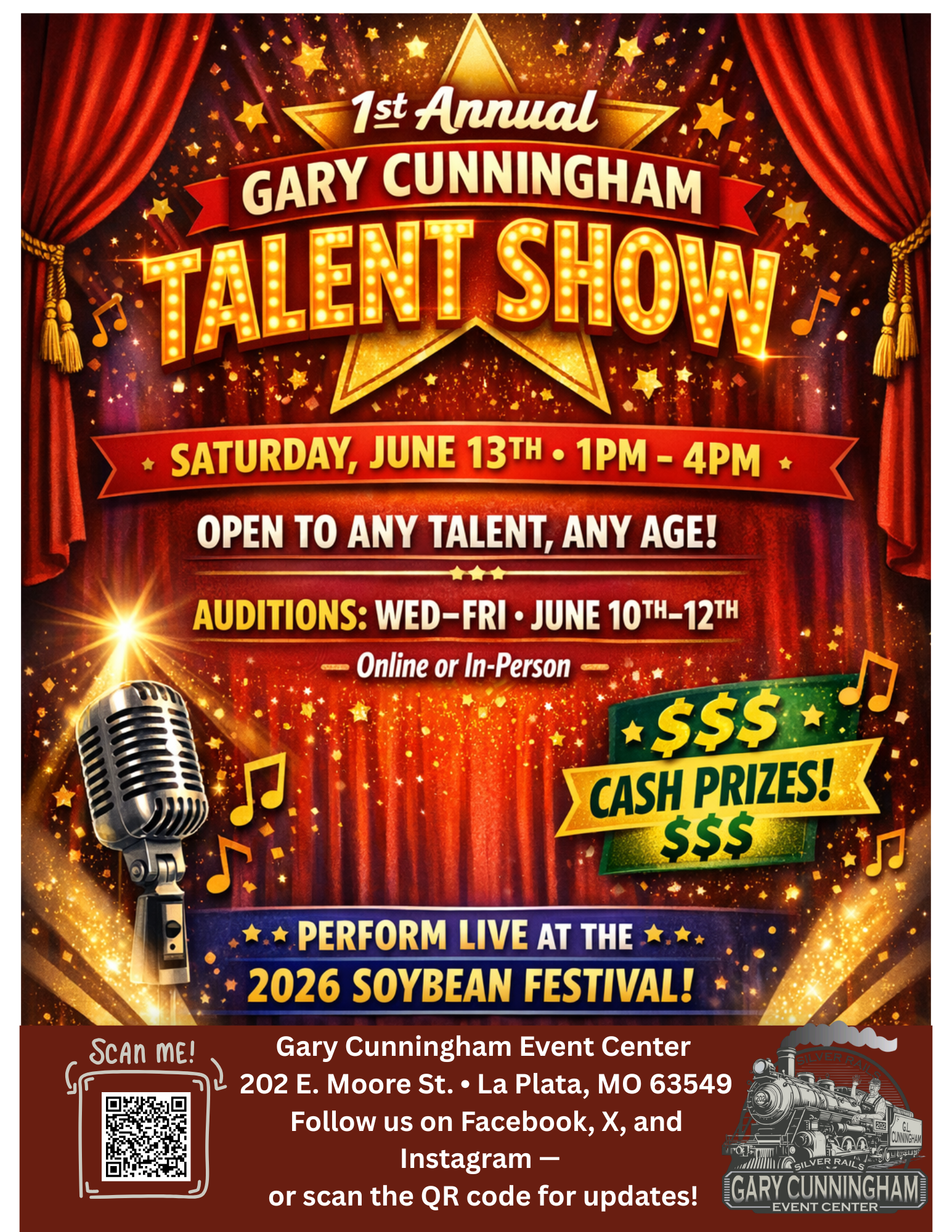 1st Annual Gary Cunningham Talent Show