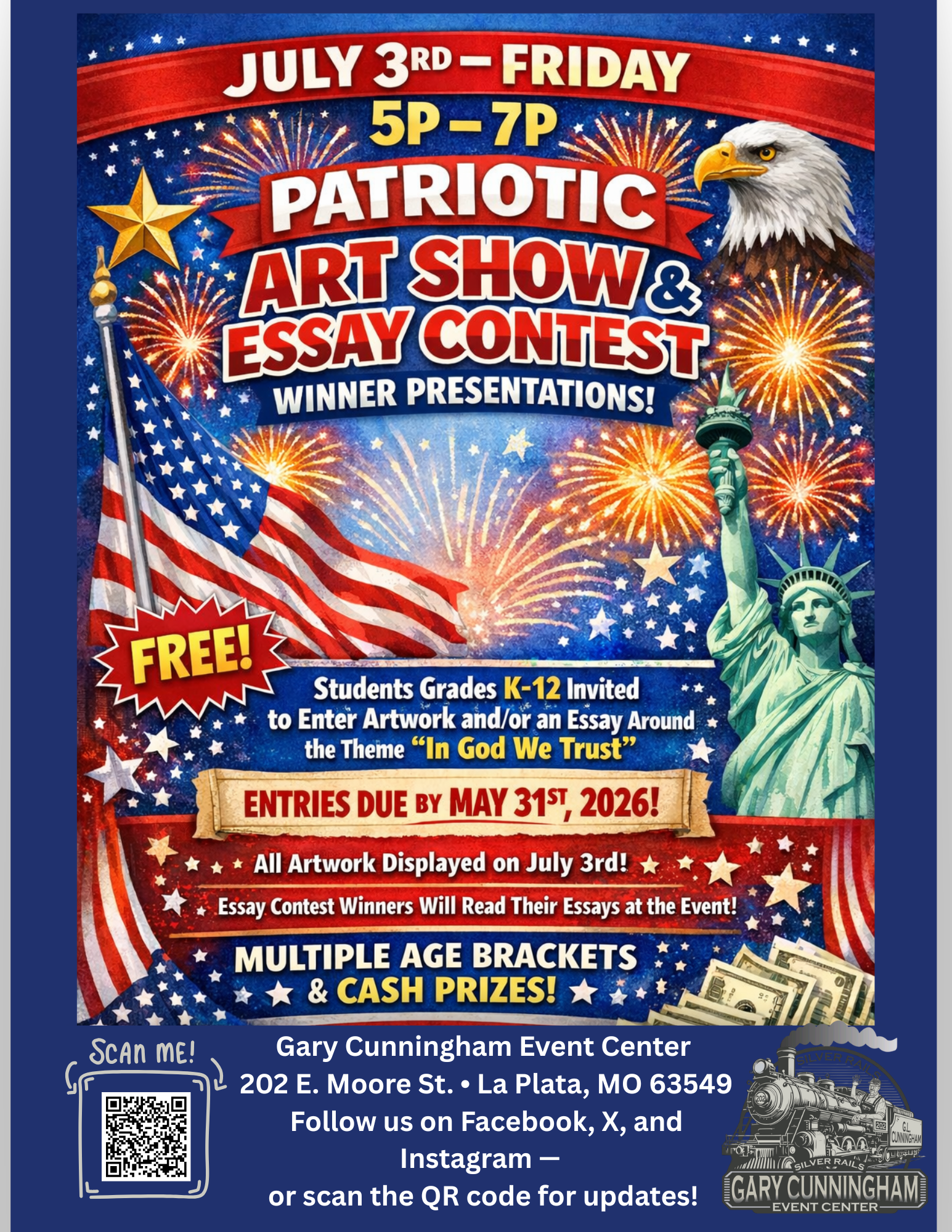 Patriotic Art Show & Essay Contest