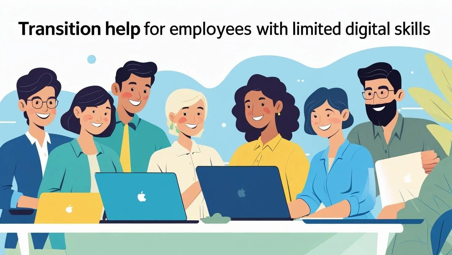 Transition Help for Employees with Limited Digital Skills