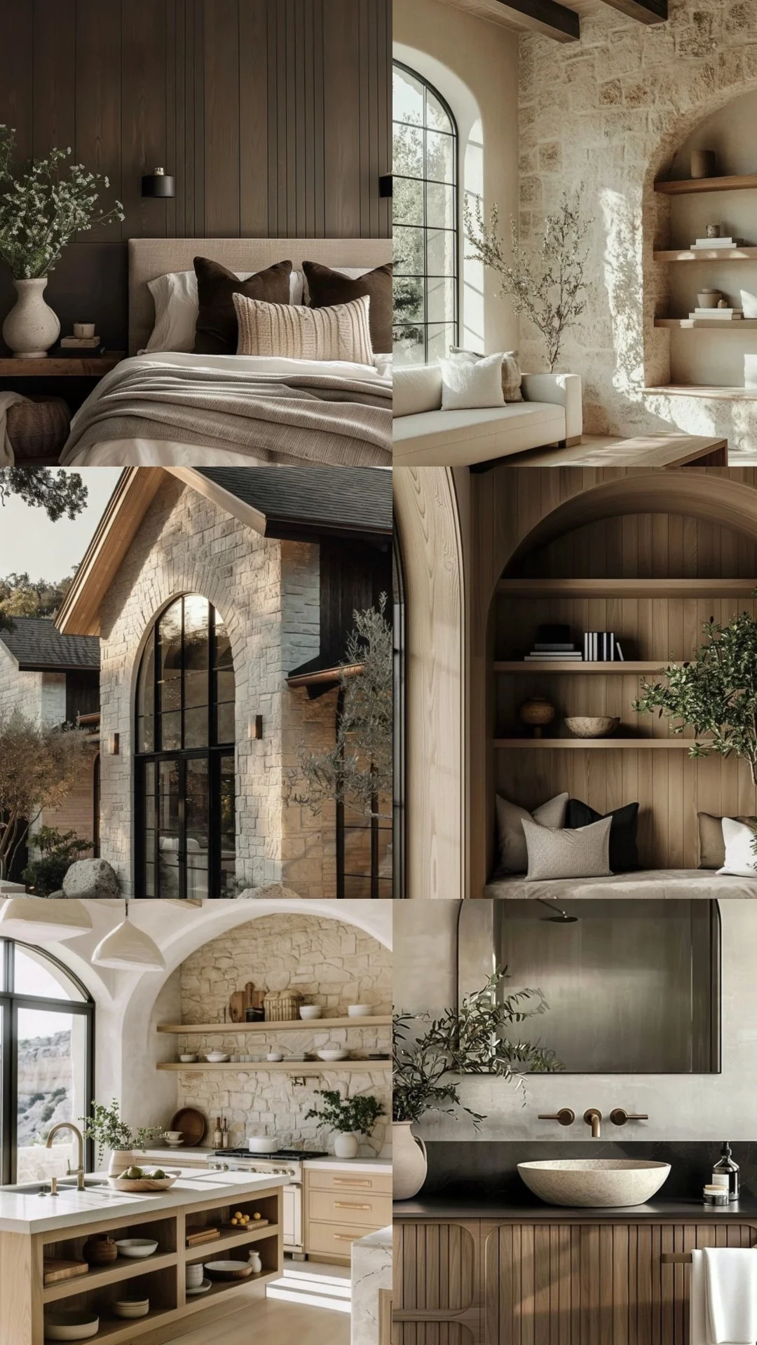MODERN EUROPEAN MATERIALS PACKAGE (exterior + interior finishes/details)