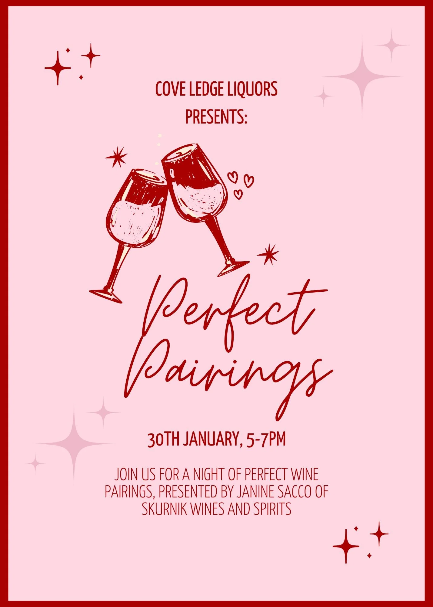 Perfect Pairings with Janine!