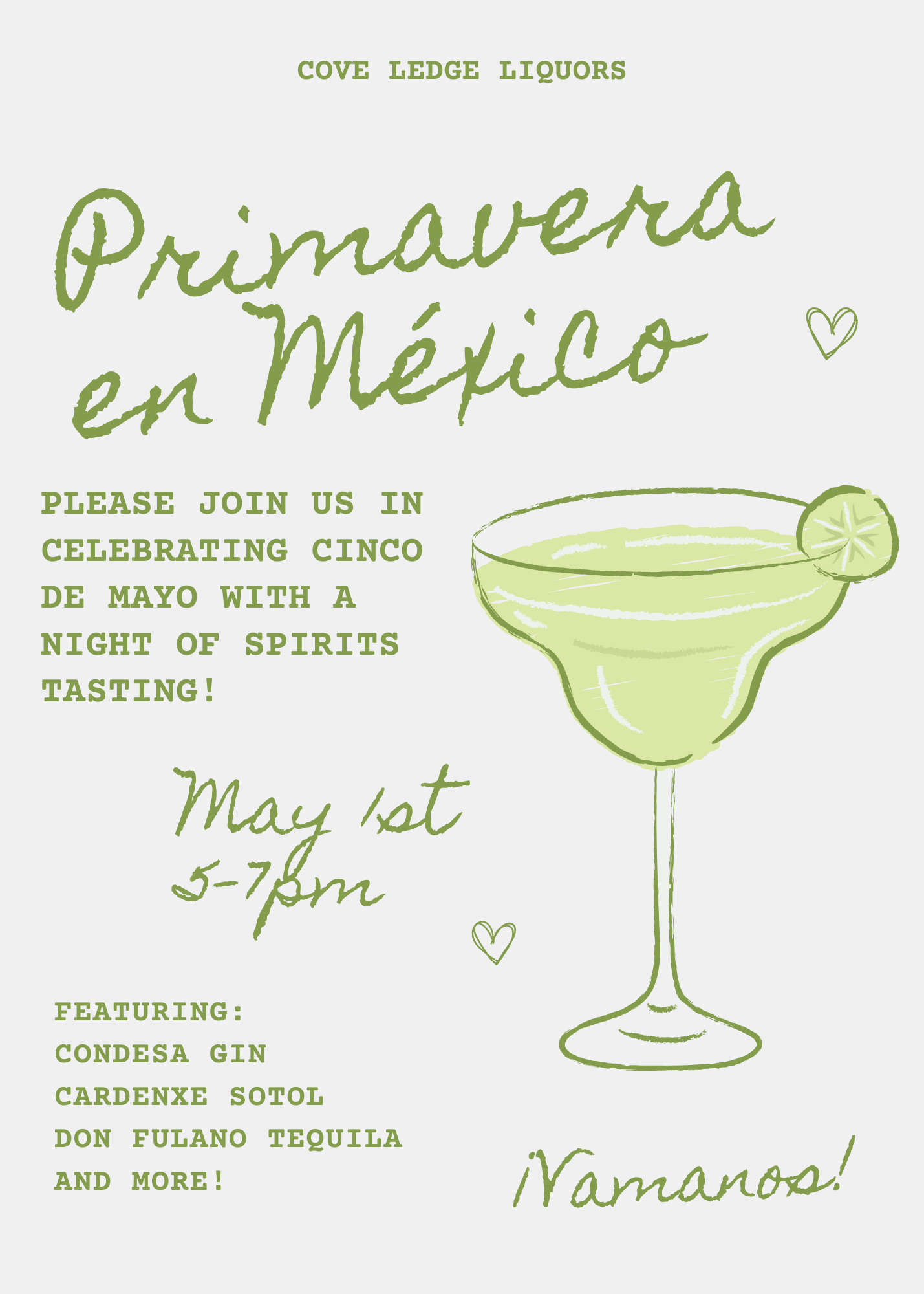 Cinco de Mayo Mexican Spirits Tasting