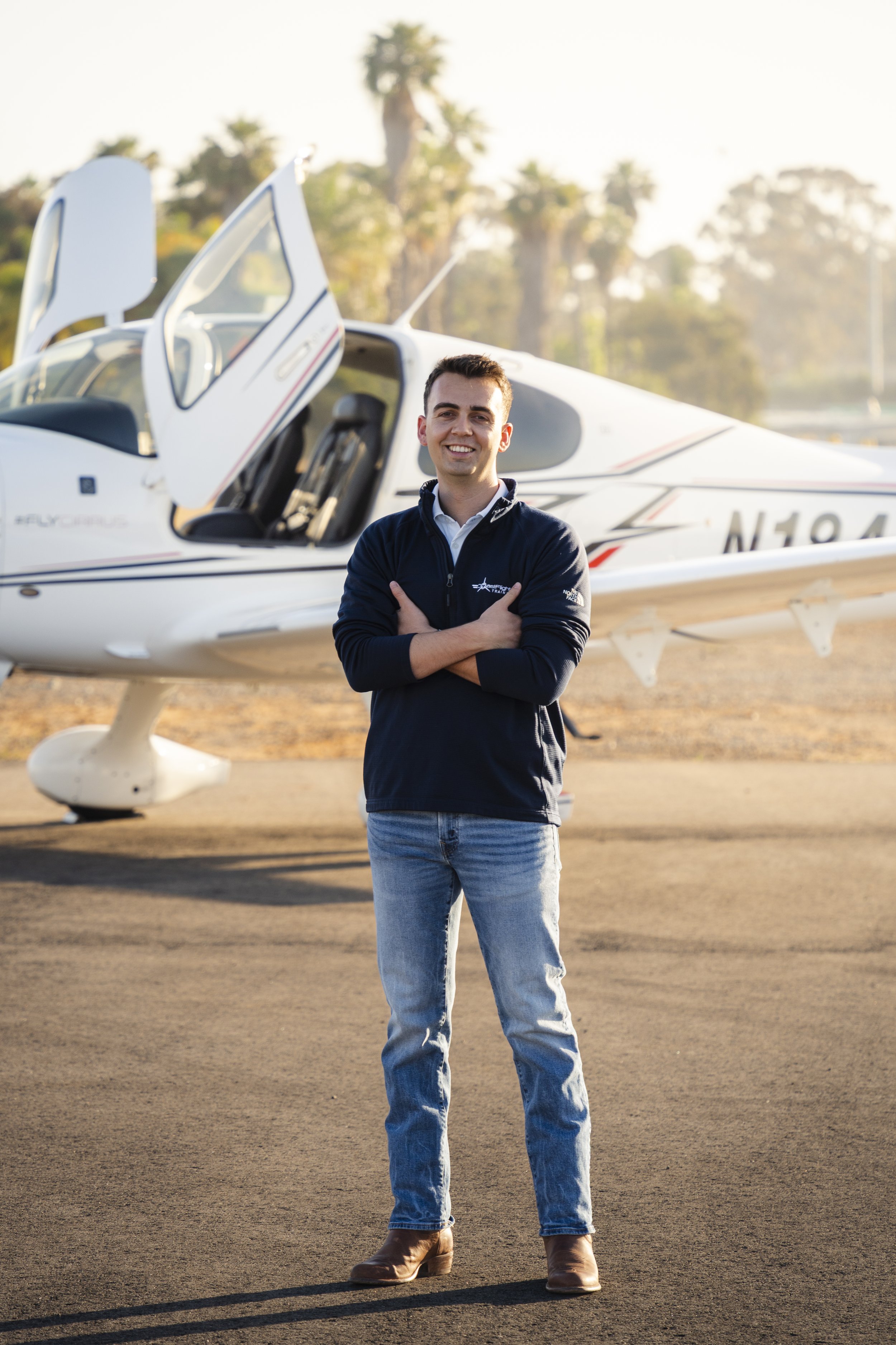 Alex Cala Plane Shoot