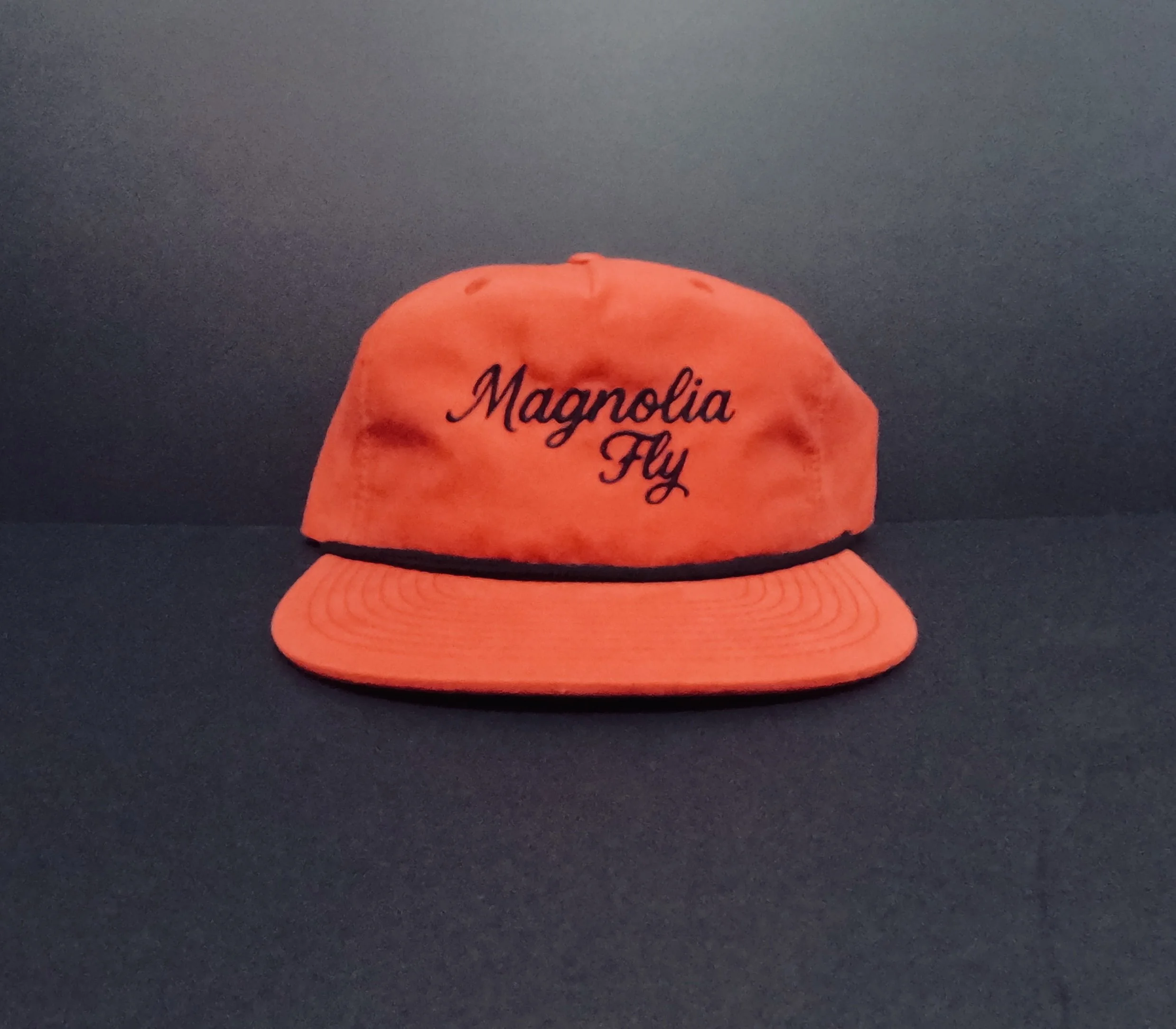 Magnolia Fly Hat - Orange/Black