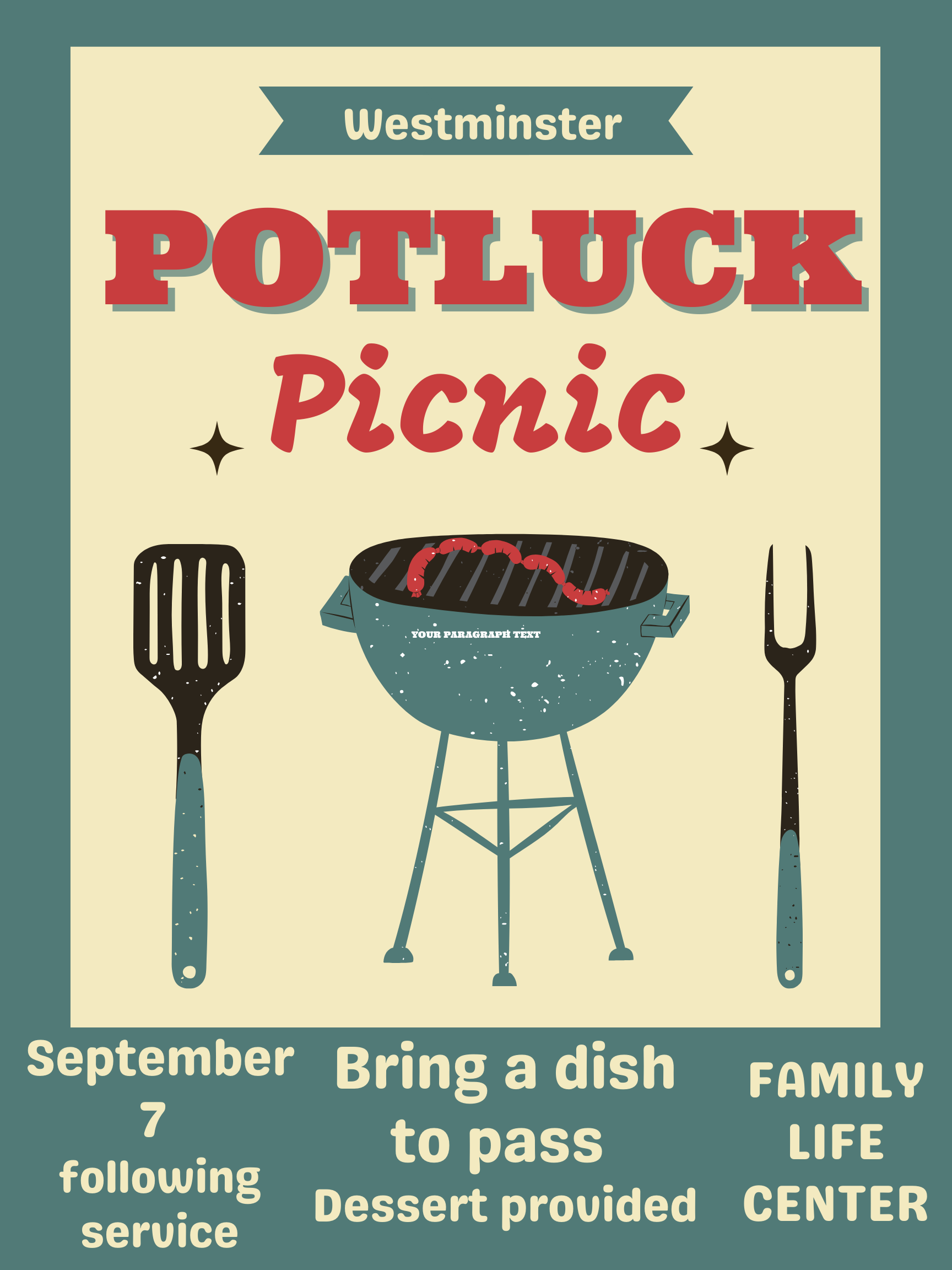 Annual Church Picnic!