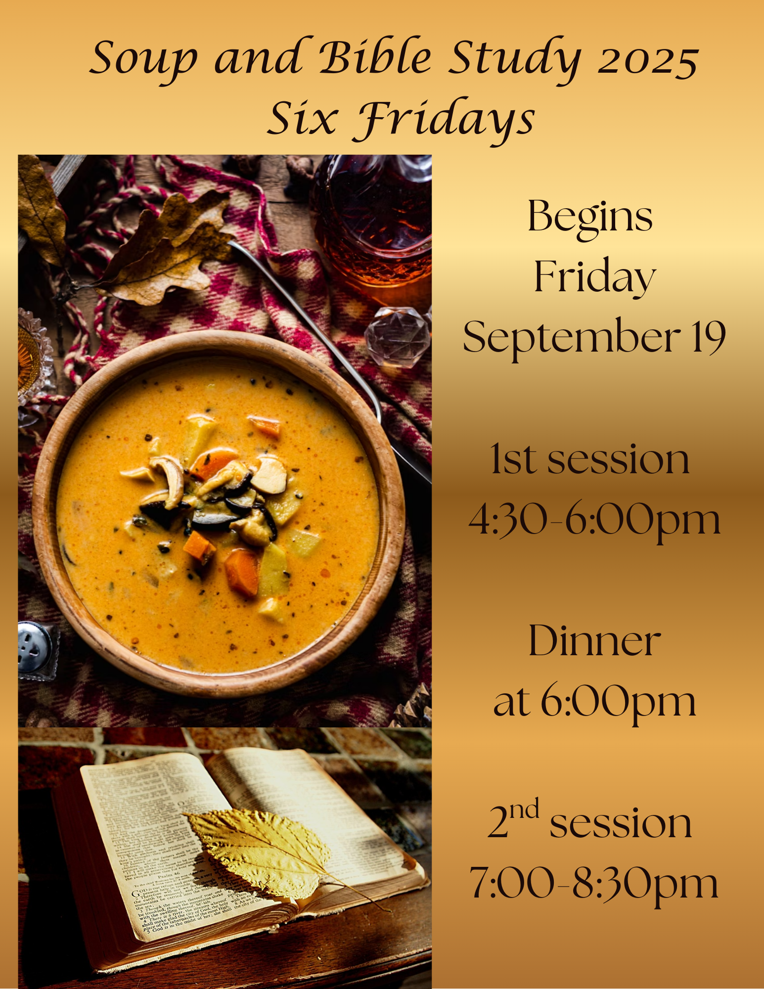 Soup & Study 2025!