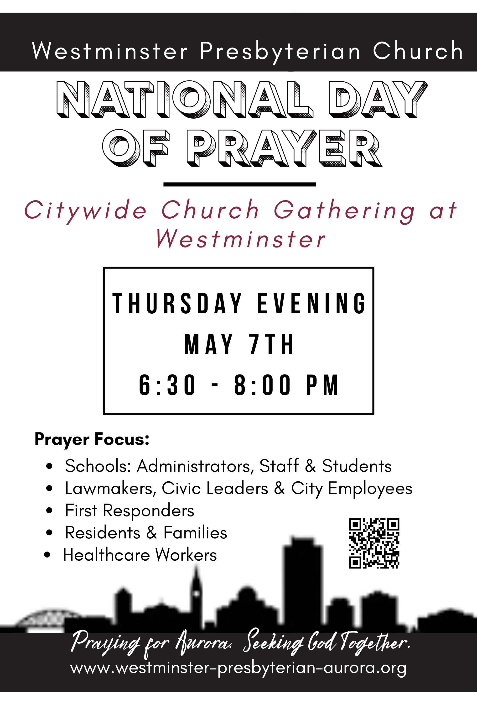 National Day of Prayer Evening Gathering
