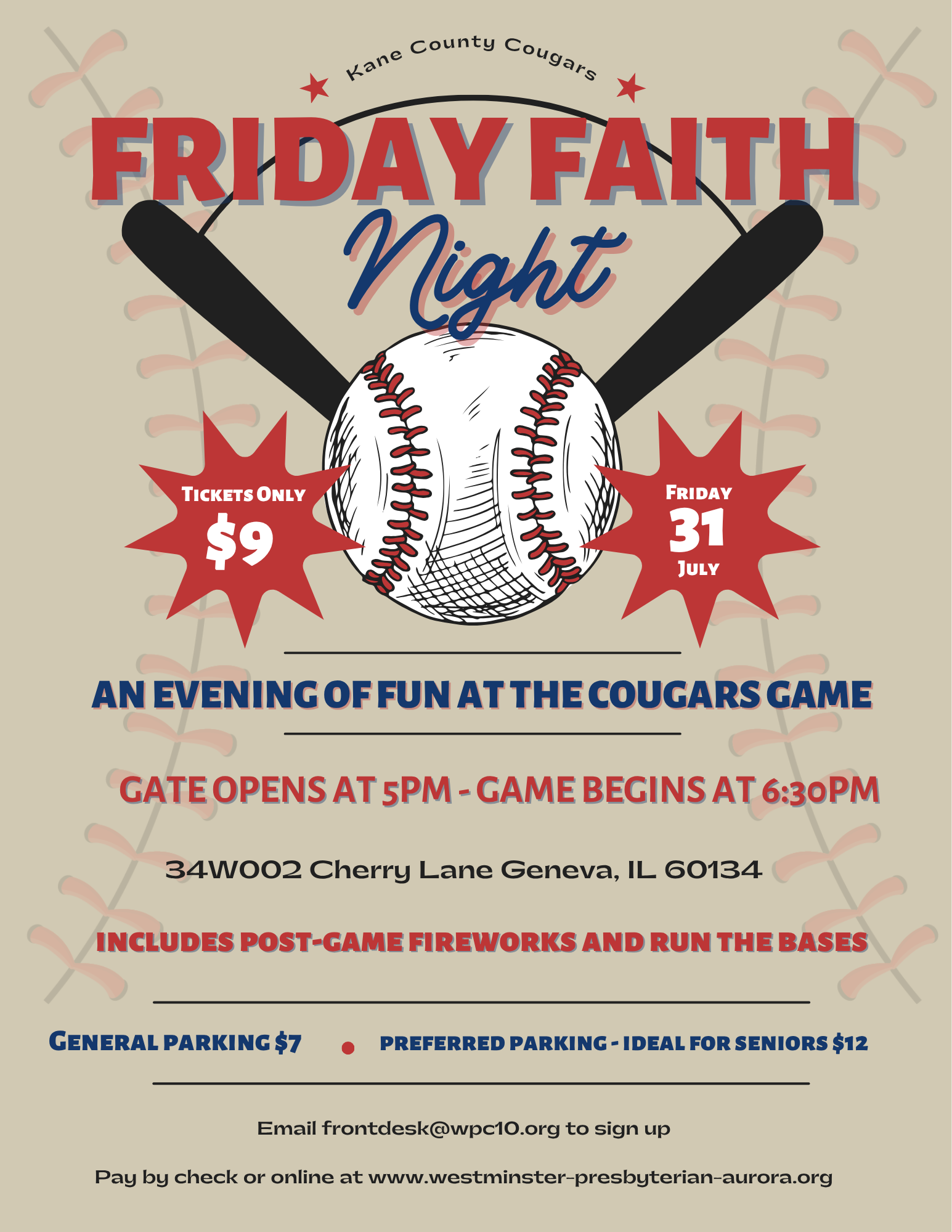 Friday Faith Night