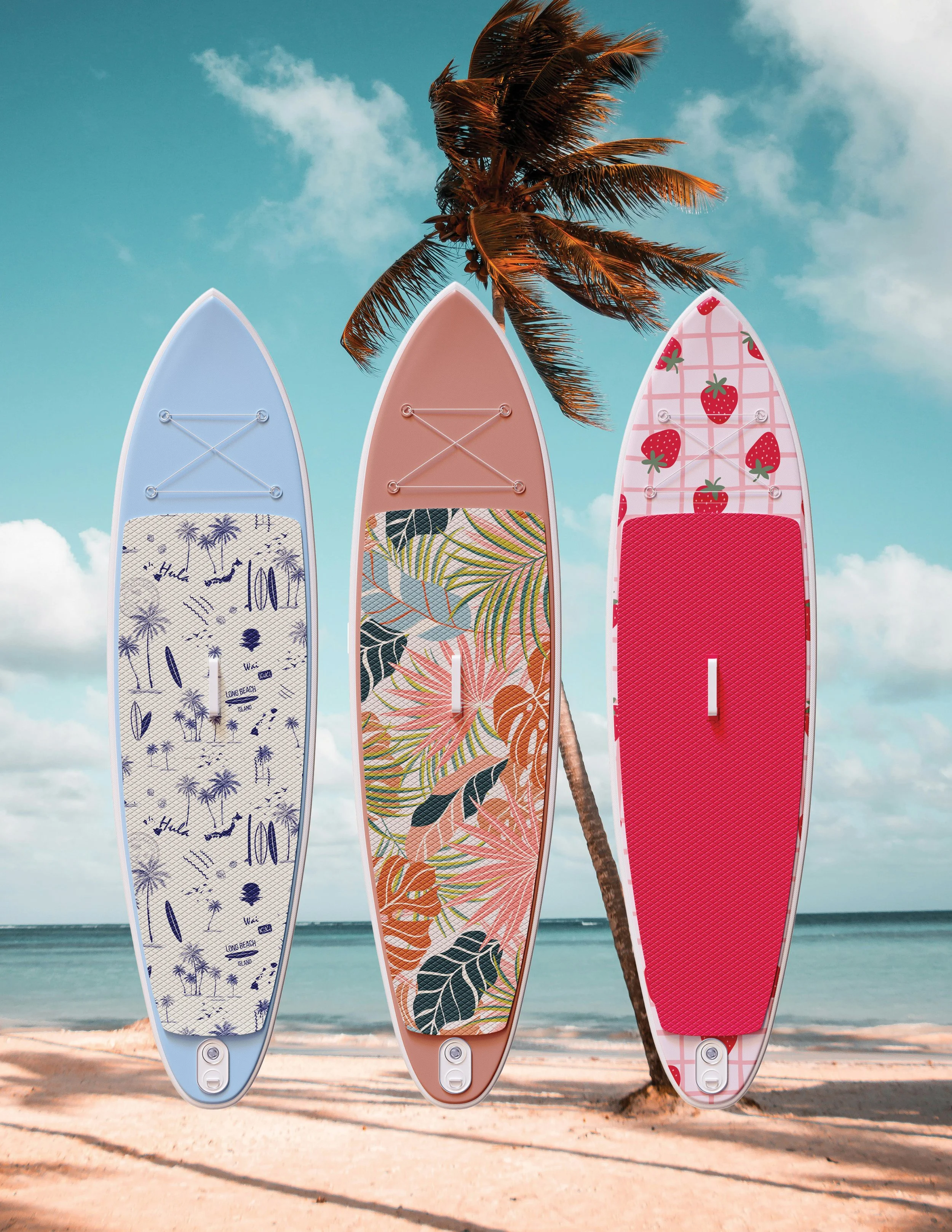 Paddle board design/ Mockup