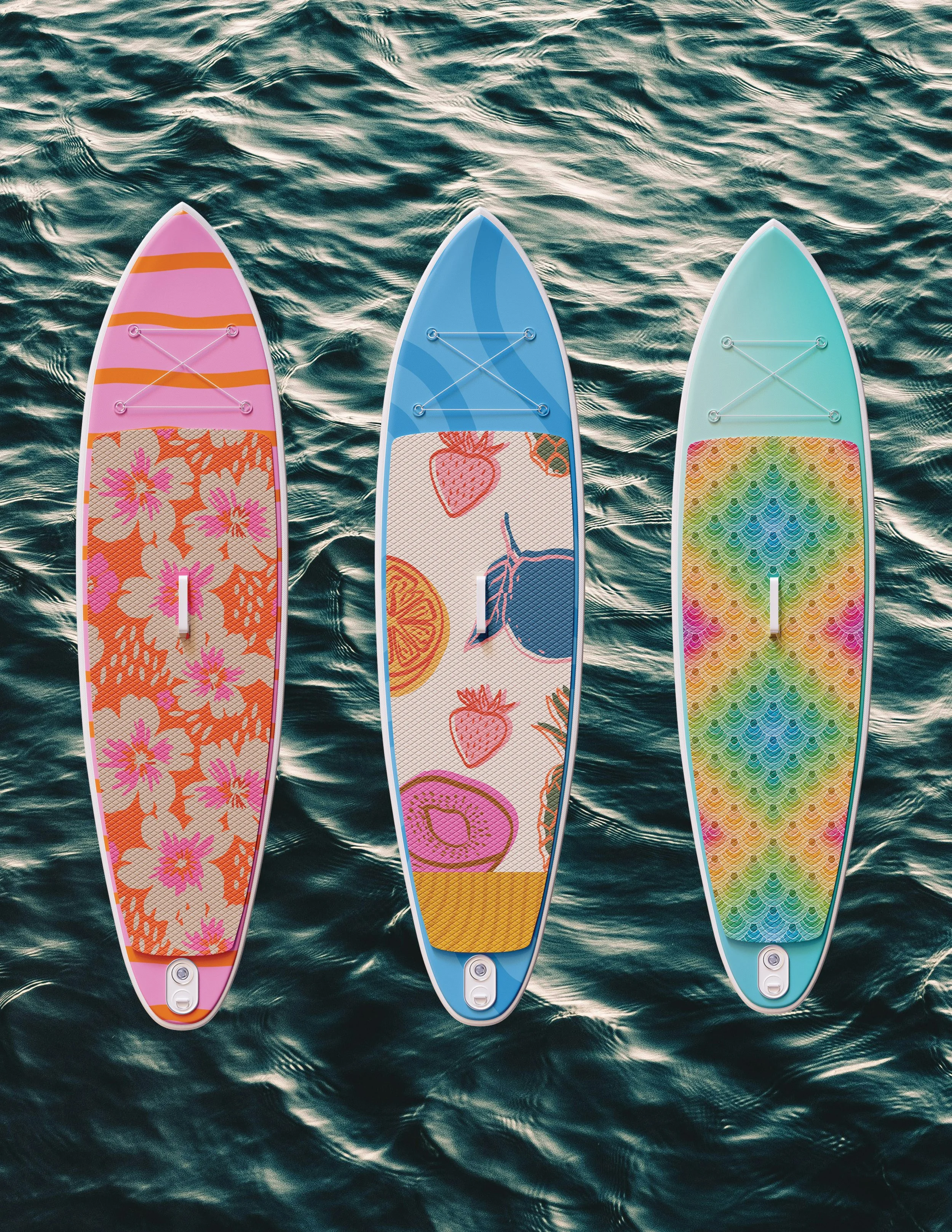 Paddle board design/ Mockup