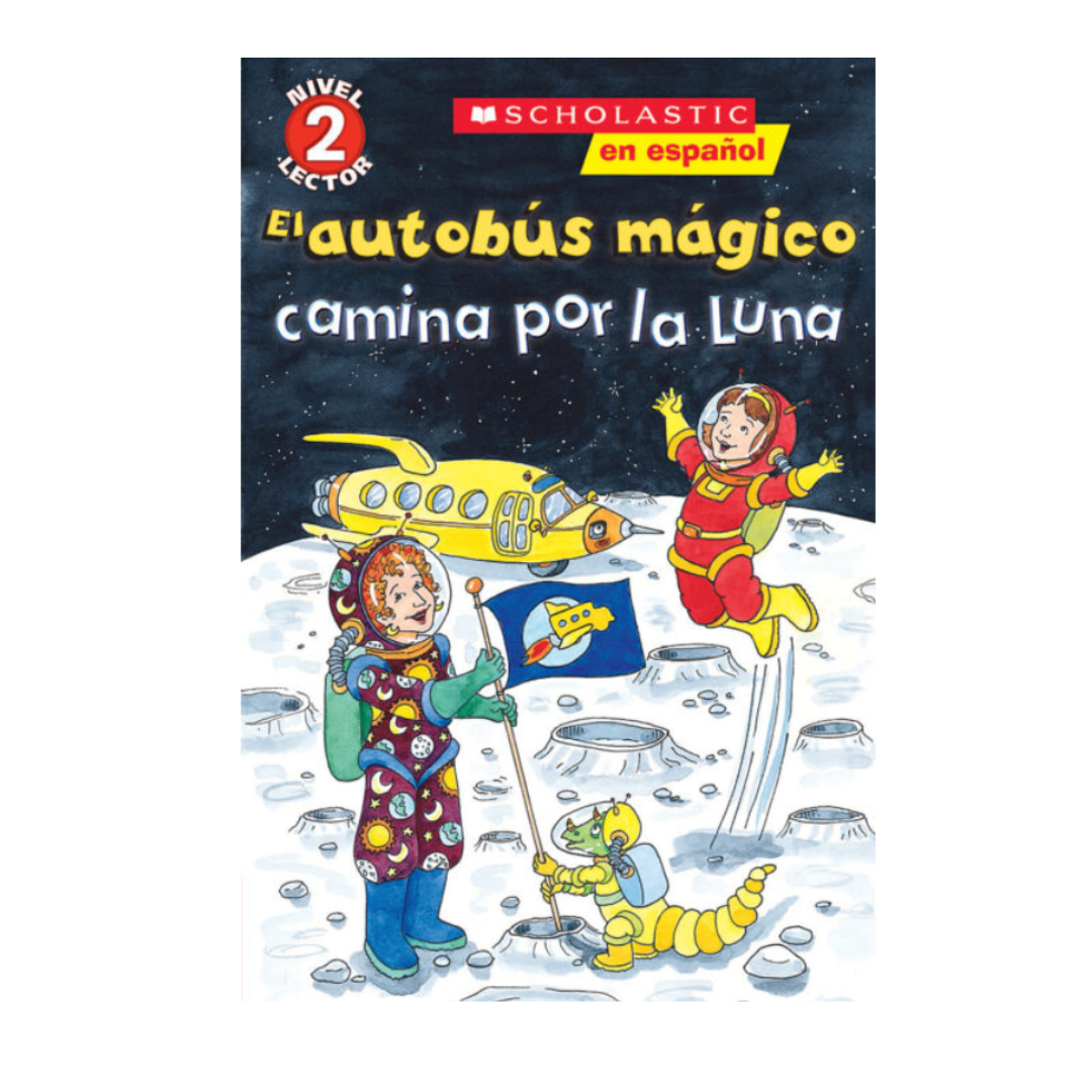 The Magic School Bus: El Autobús Mágico Camina Por La Luna By Joanna Cole Illustrator Carolyn Bracken