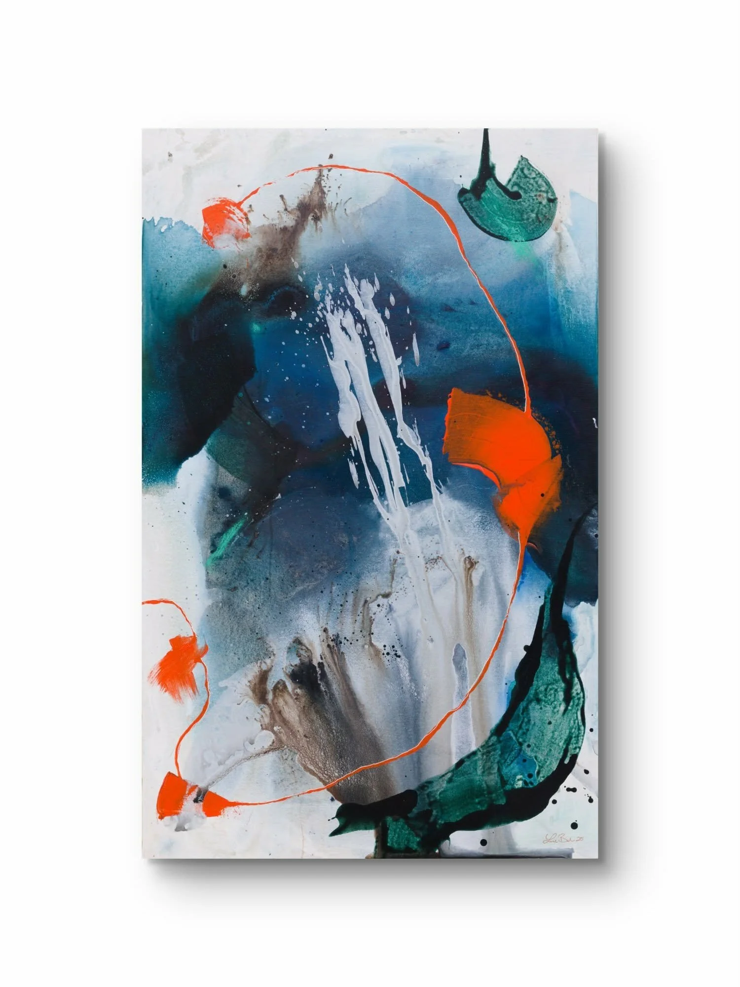 The Thread Glows Luminous III (Original Painting)