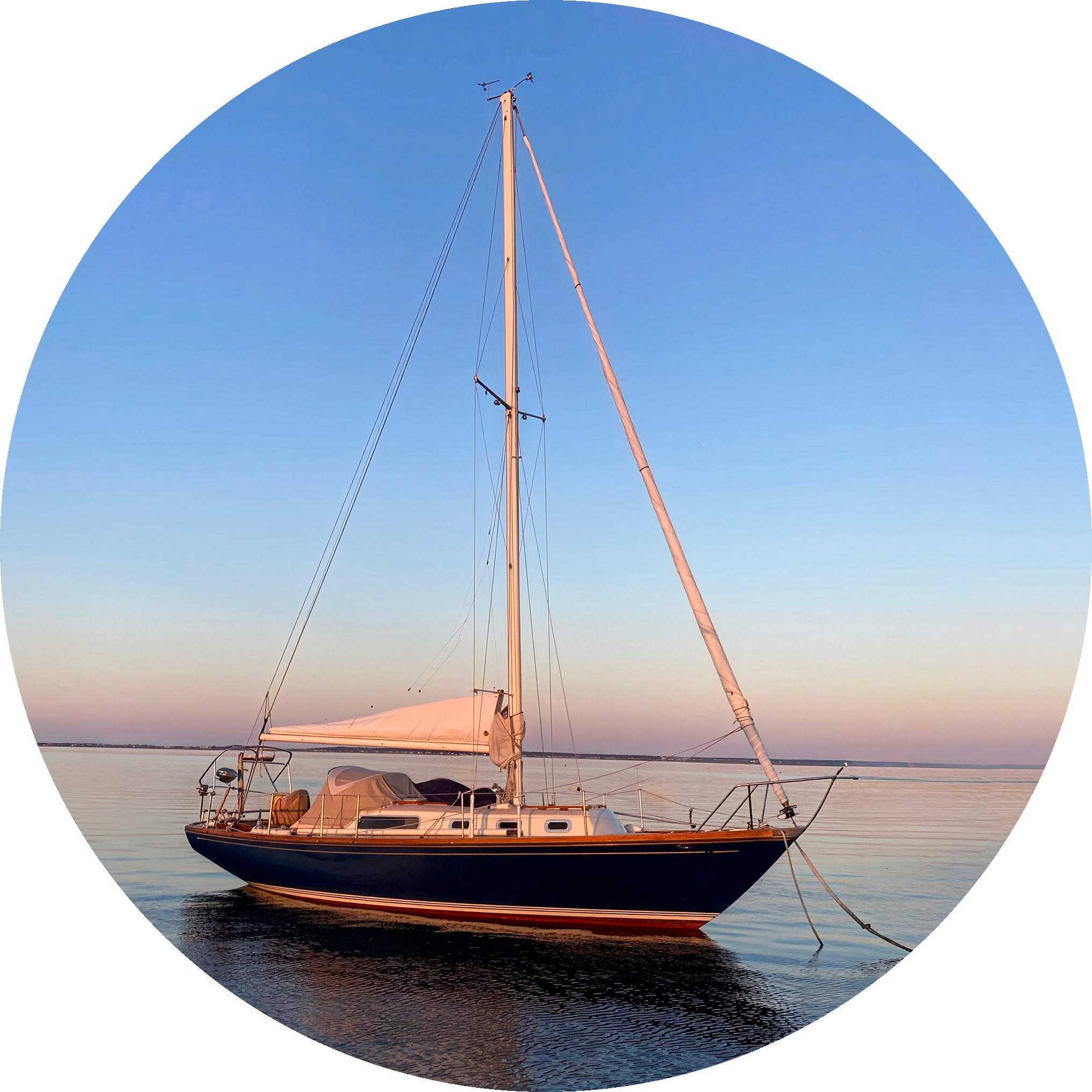 Classic 1967 Morgan 34 sailing sloop - private charter sailboat in Provincetown MA